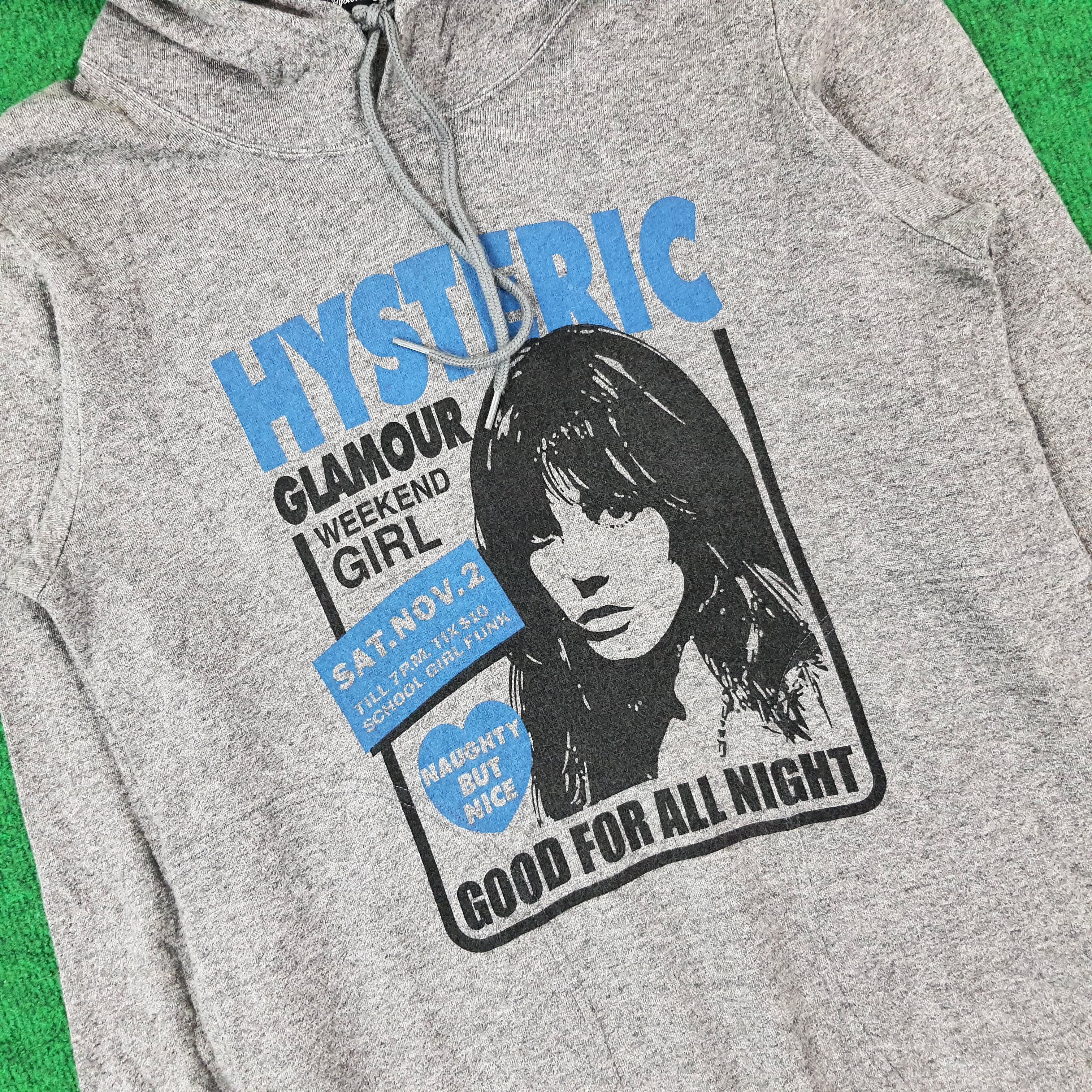 Hysteric Glamour Vintage Hysteric Glamour Streetwear Brand Hoodie C242N20 Size XS / US 0-2 / IT 36-38 - 2 Thumbnail