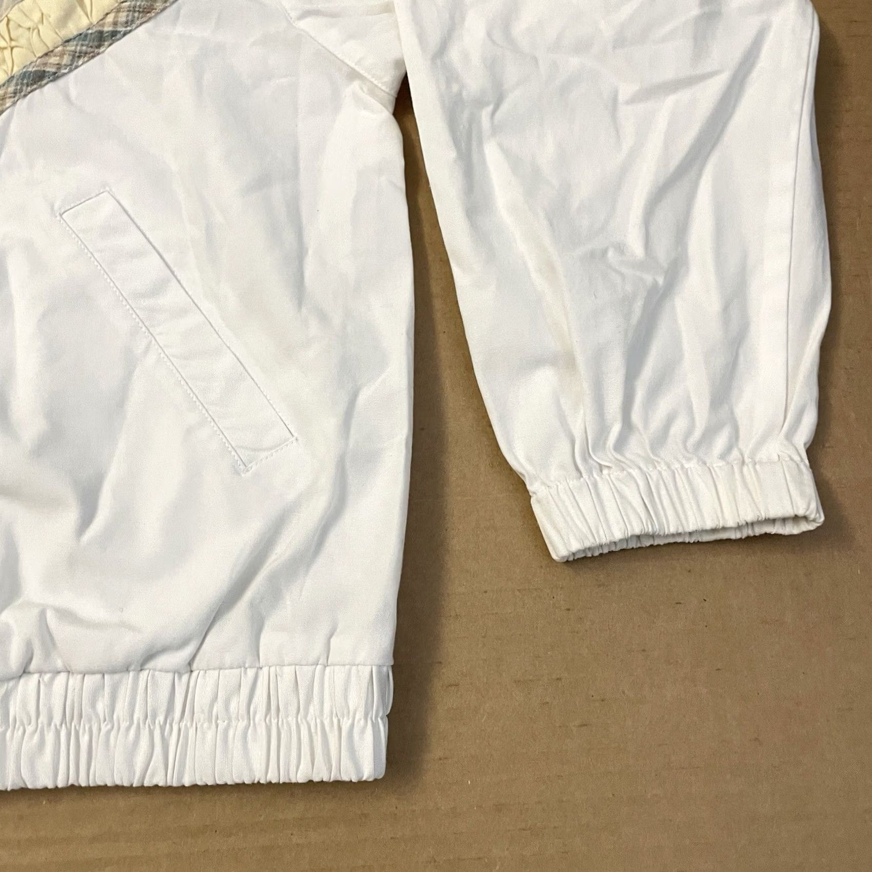 Vintage Koret Francisca Jacket Womens Medium White Full Zip Embroidery 90s Y2K Ladies Size M / US 6-8 / IT 42-44 - 6 Thumbnail