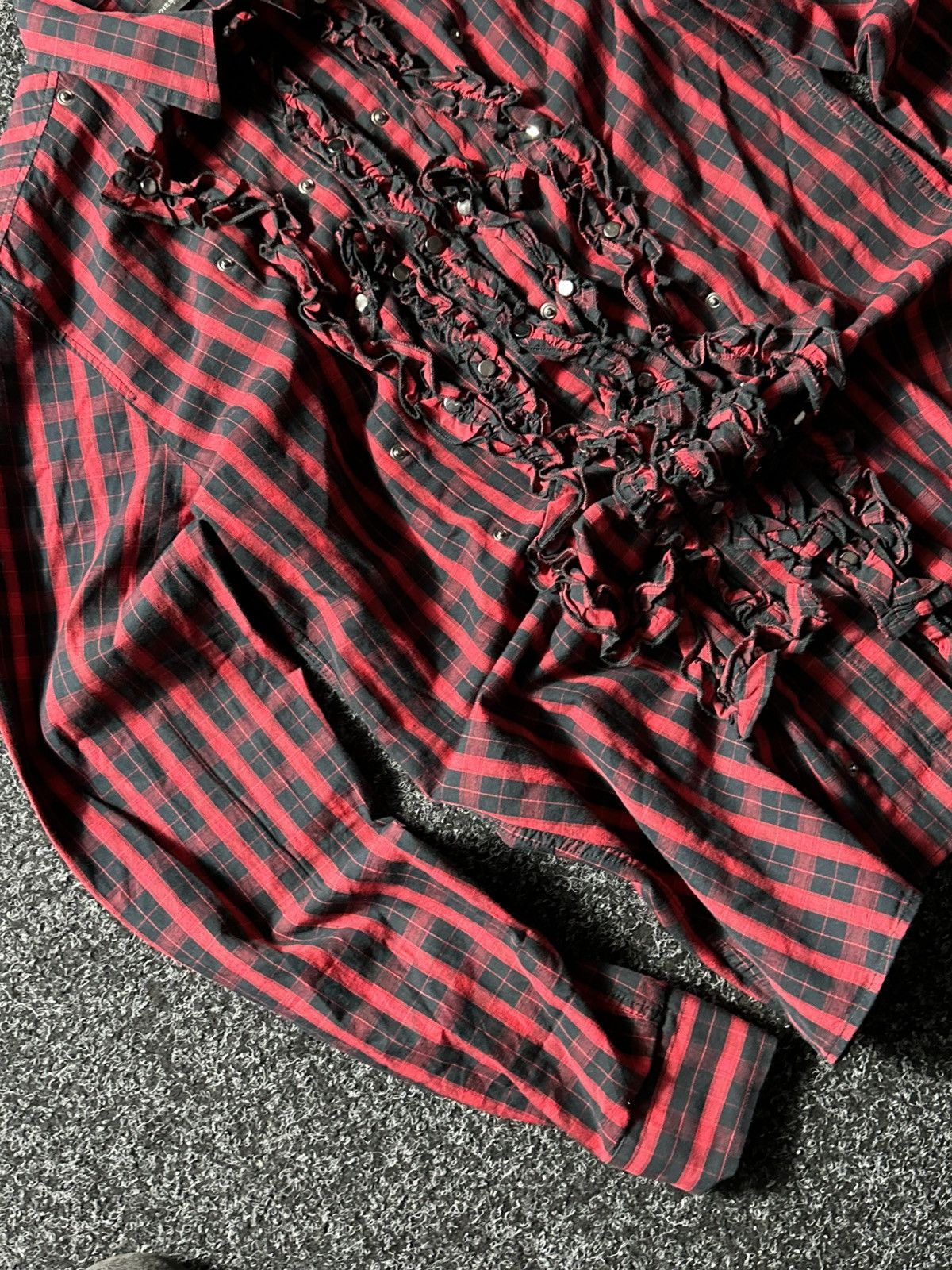 Diesel × If Six Was Nine × Vintage 🚨VNTG Diesel Avant-garde MOHAIR Shirt very rare Streetwear Size L / US 10 / IT 46 - 4 Thumbnail