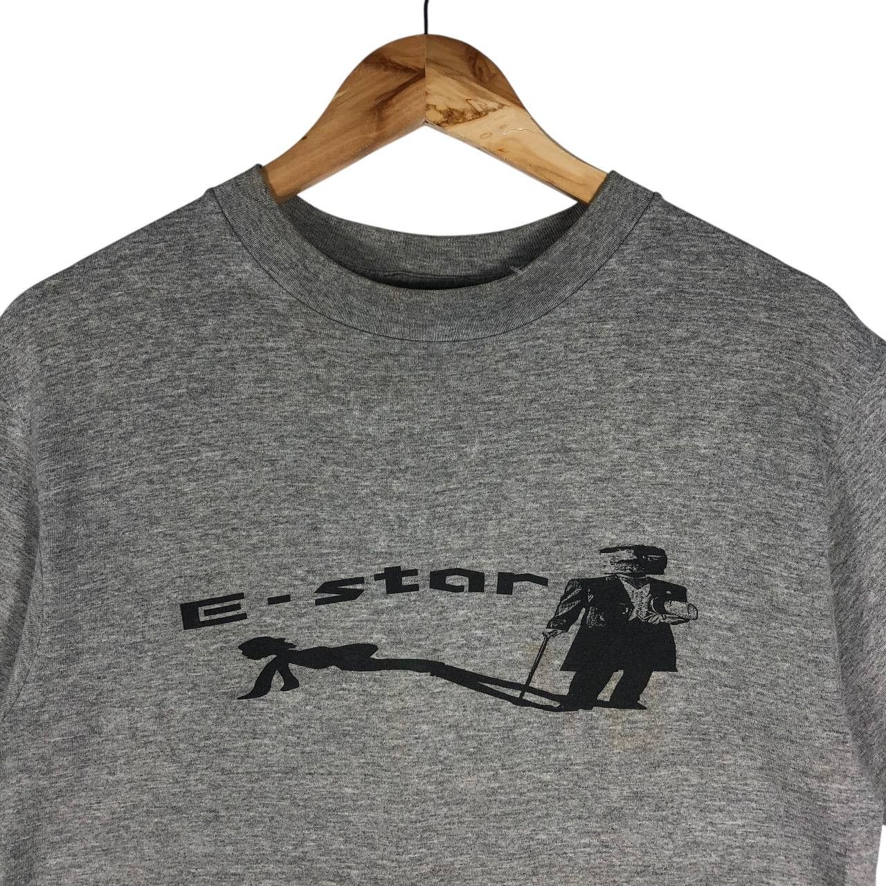 Anvil × Vintage Vintage E-star Anvil T-shirt Size US M / EU 48-50 / 2 - 2 Thumbnail