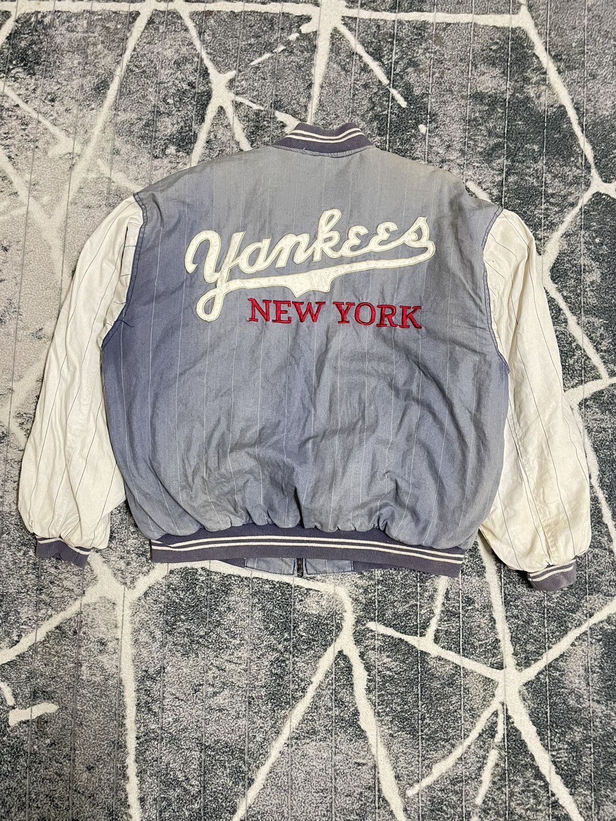 New York Yankees × Vintage VINTAGE NEW YORK YANKEES COOPERSTOWN COLLECTION BOMBER 1991 Size US L / EU 52-54 / 3 - 4 Thumbnail