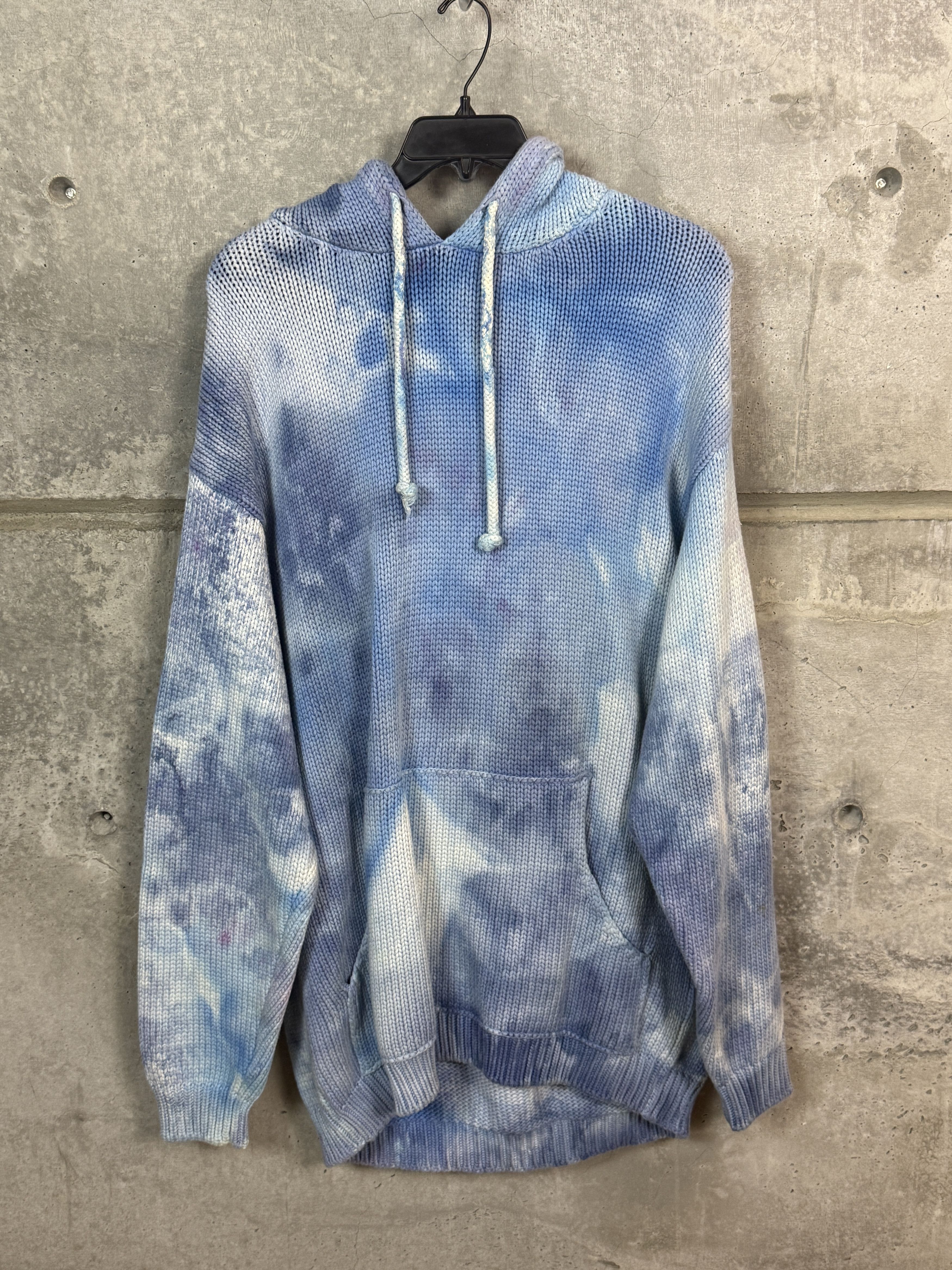 CAMP HIGH TYE-DYE KNIT HOODIE L/XL