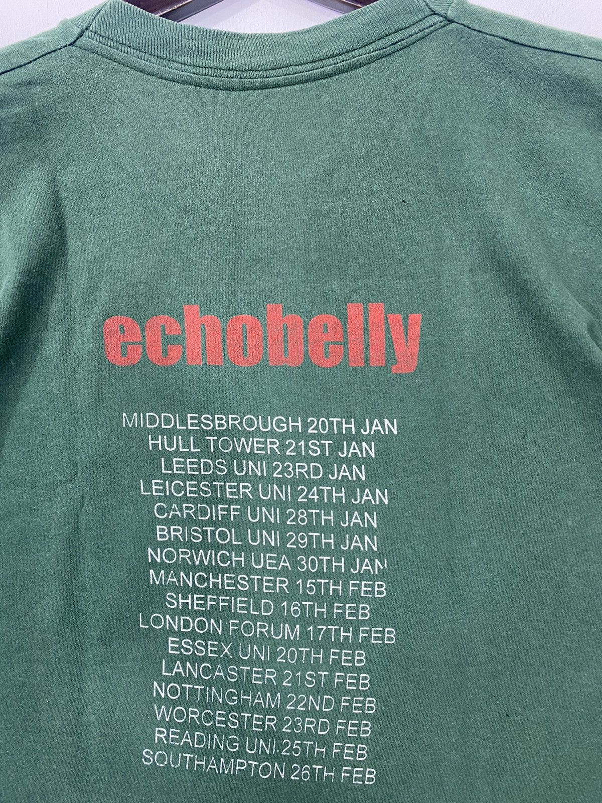 Band Tees 💥VINTAGE ECHOBELLY britpop band tour UK tee shirt Size US S / EU 44-46 / 1 - 7 Thumbnail