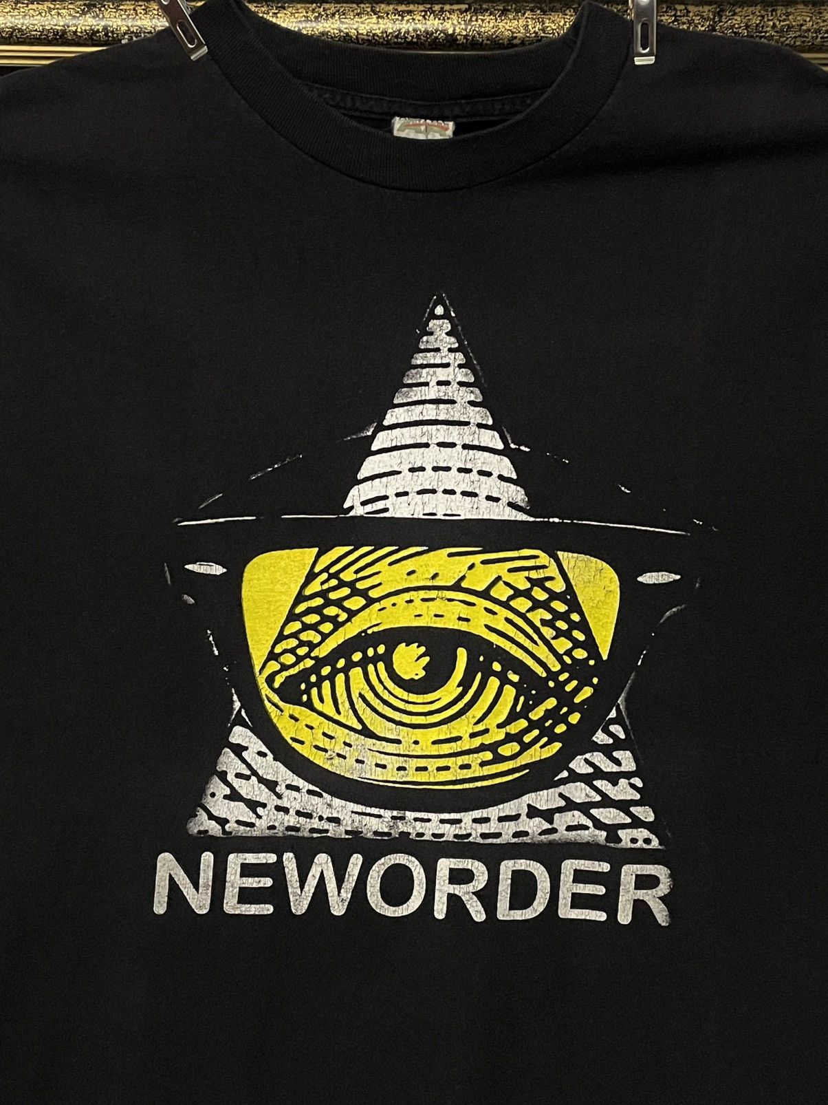 Band Tees Vintage Original Neworder Band Tee Pyramid Illustrated Tour Size US M / EU 48-50 / 2 - 3 Thumbnail