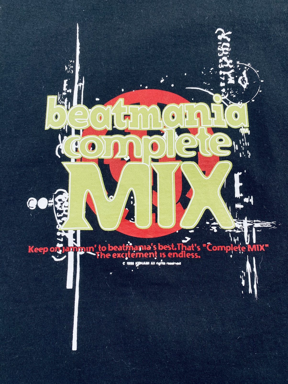 Playstation Vintage 90s Game Dj Beatmania Complete Mix Rare Tees Size US L / EU 52-54 / 3 - 7 Thumbnail