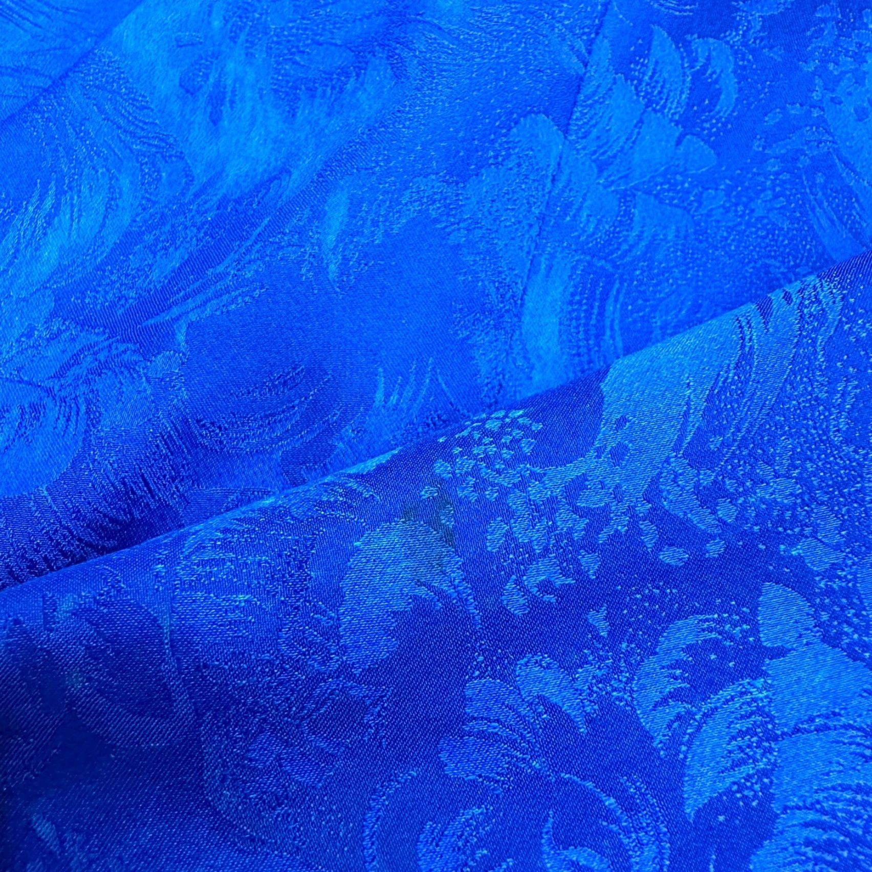 Vintage VINTAGE No Silk Studio Silk Skirt Suit Set Women 8 Royal Blue Floral Business Formal 2 Piece Jacket Skirt Blazer Set Womens Royal Blue Floral 8 Size 30" / US 8 / IT 44 - 6 Thumbnail