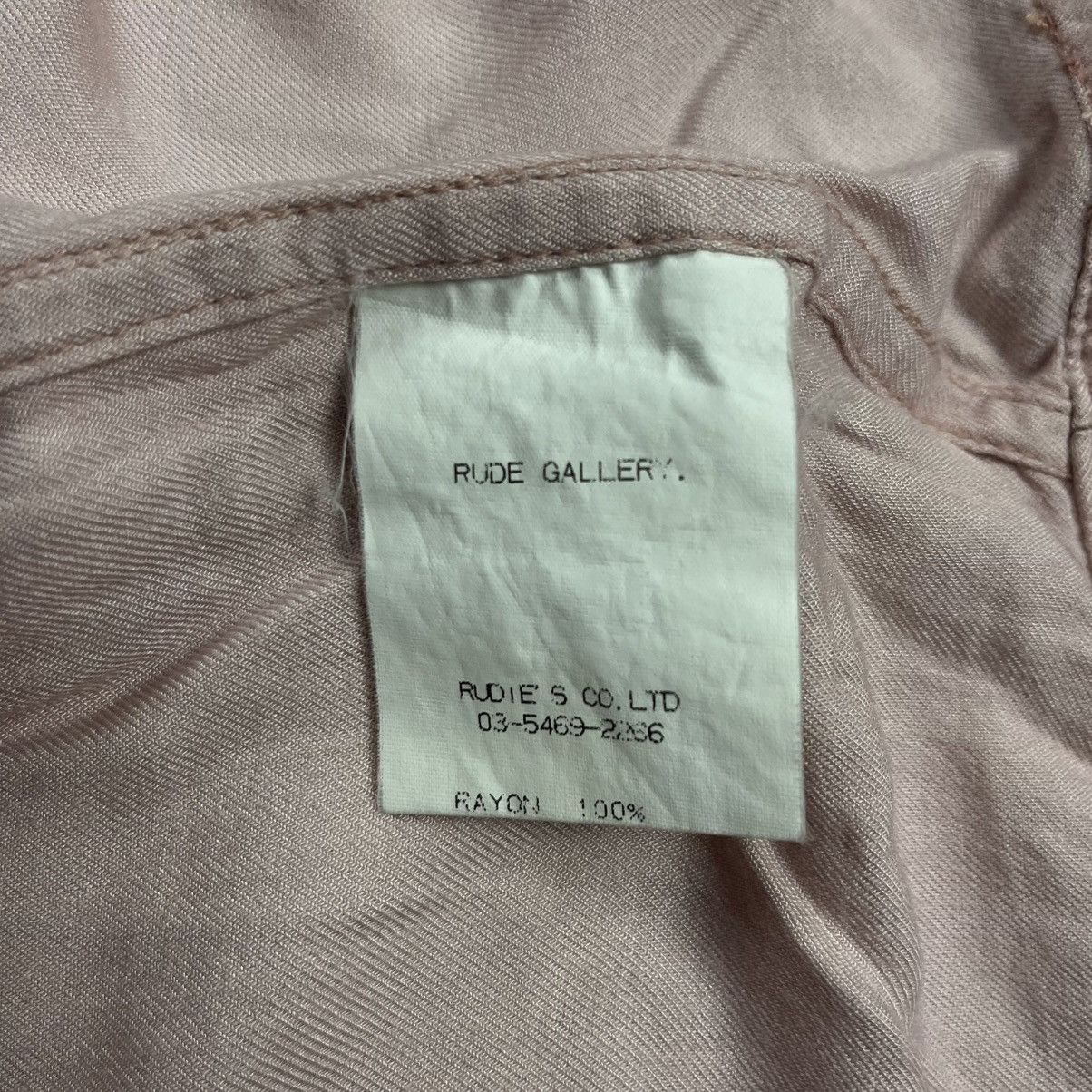 Hysteric Glamour 2000s Rude Gallery - Love & Hate Boxy Pink Shirt Size US M / EU 48-50 / 2 - 10 Thumbnail