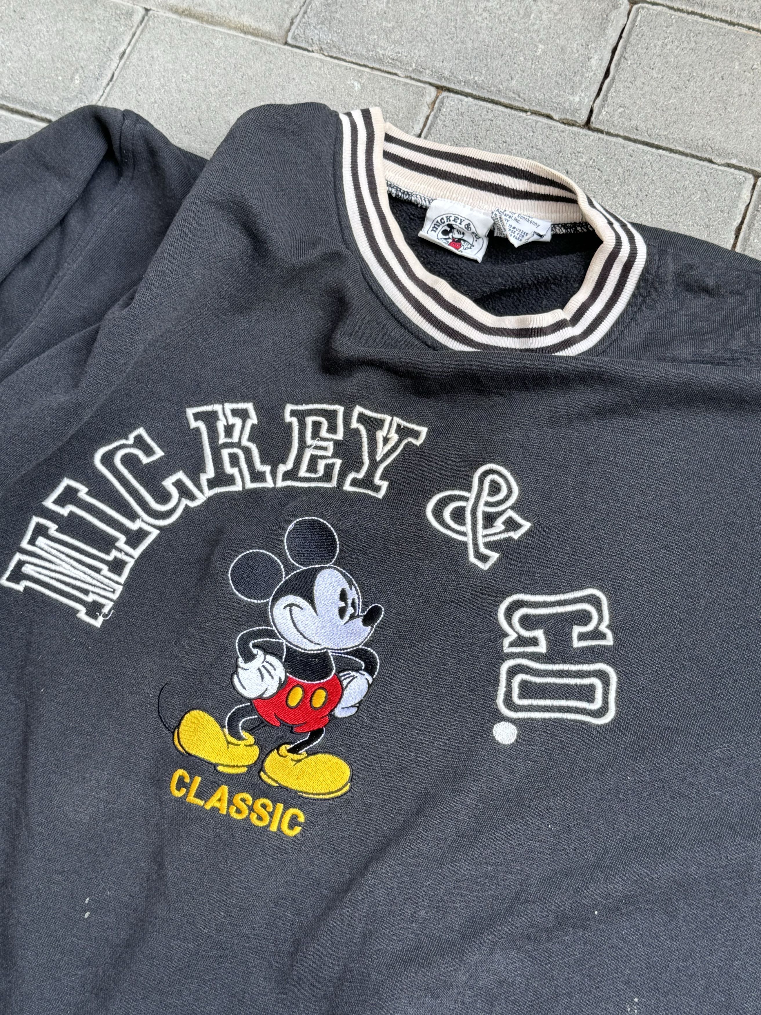 Mickey & Co. Vintage Mickey and Co Black and White Striped Size US XL / EU 56 / 4 - 8 Thumbnail