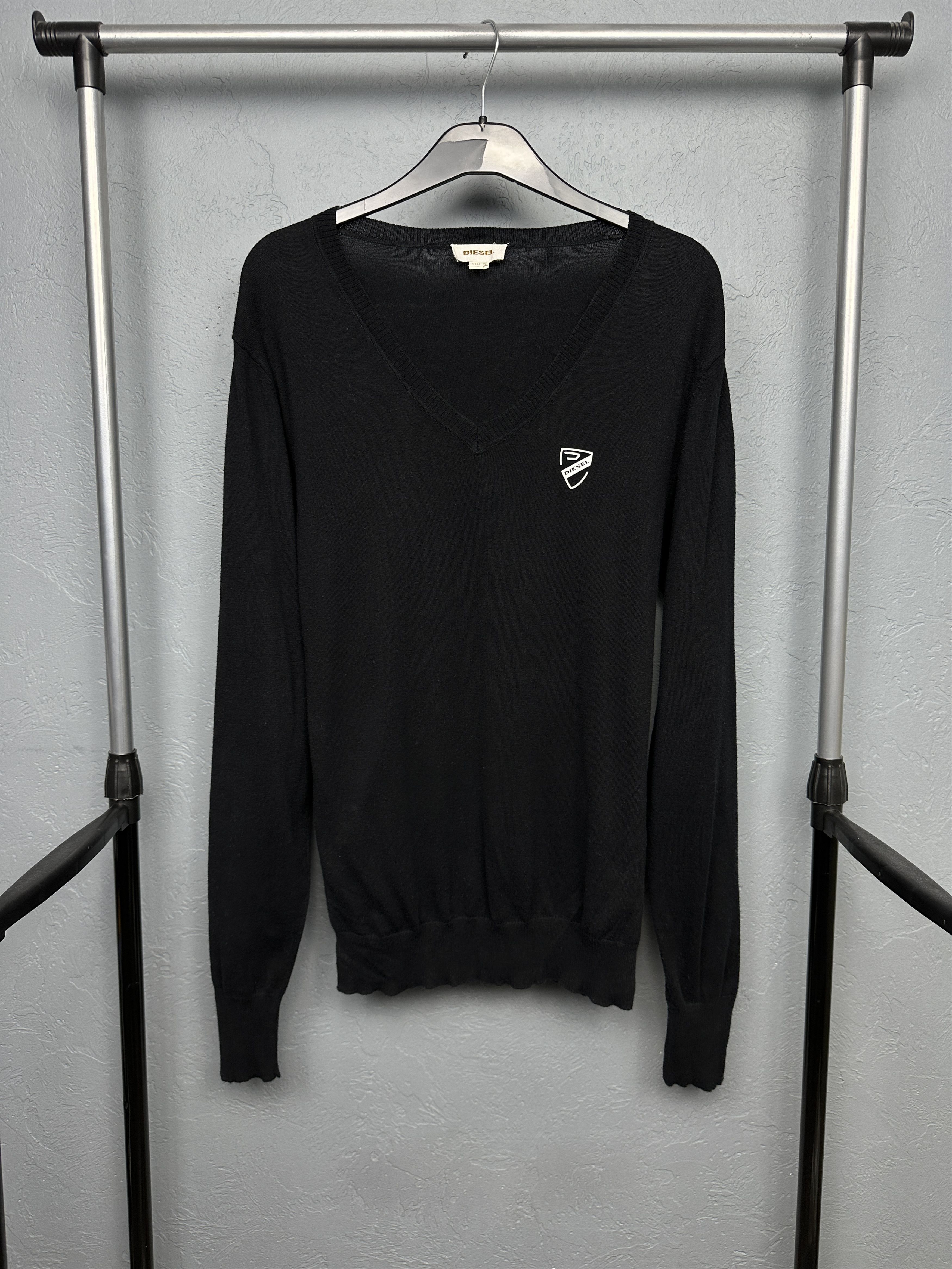 Diesel Vintage Mens V-Neck Sweater