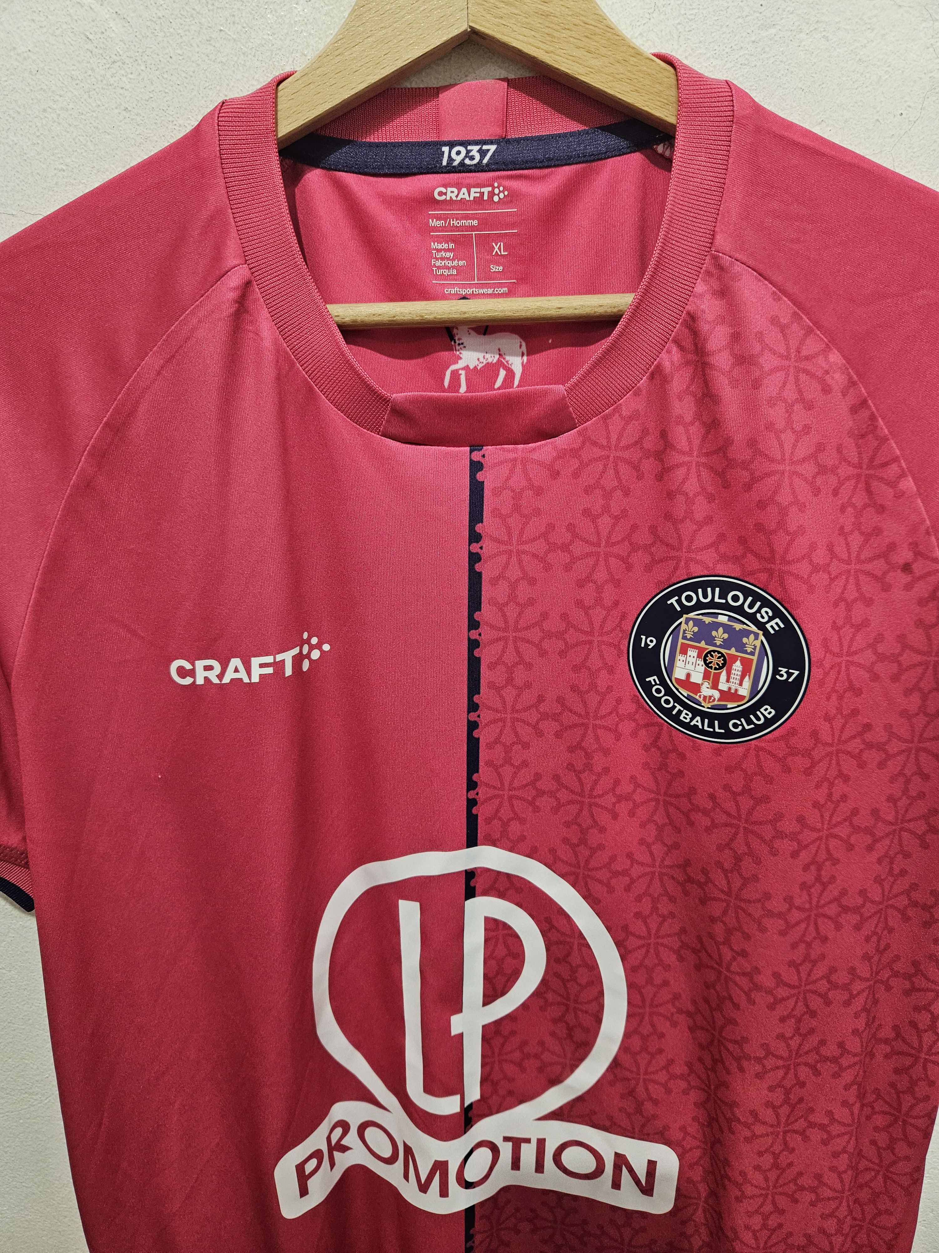CRAFT TOULOUSE FC 2021 2022 SIZE M JERSEY SHIRT