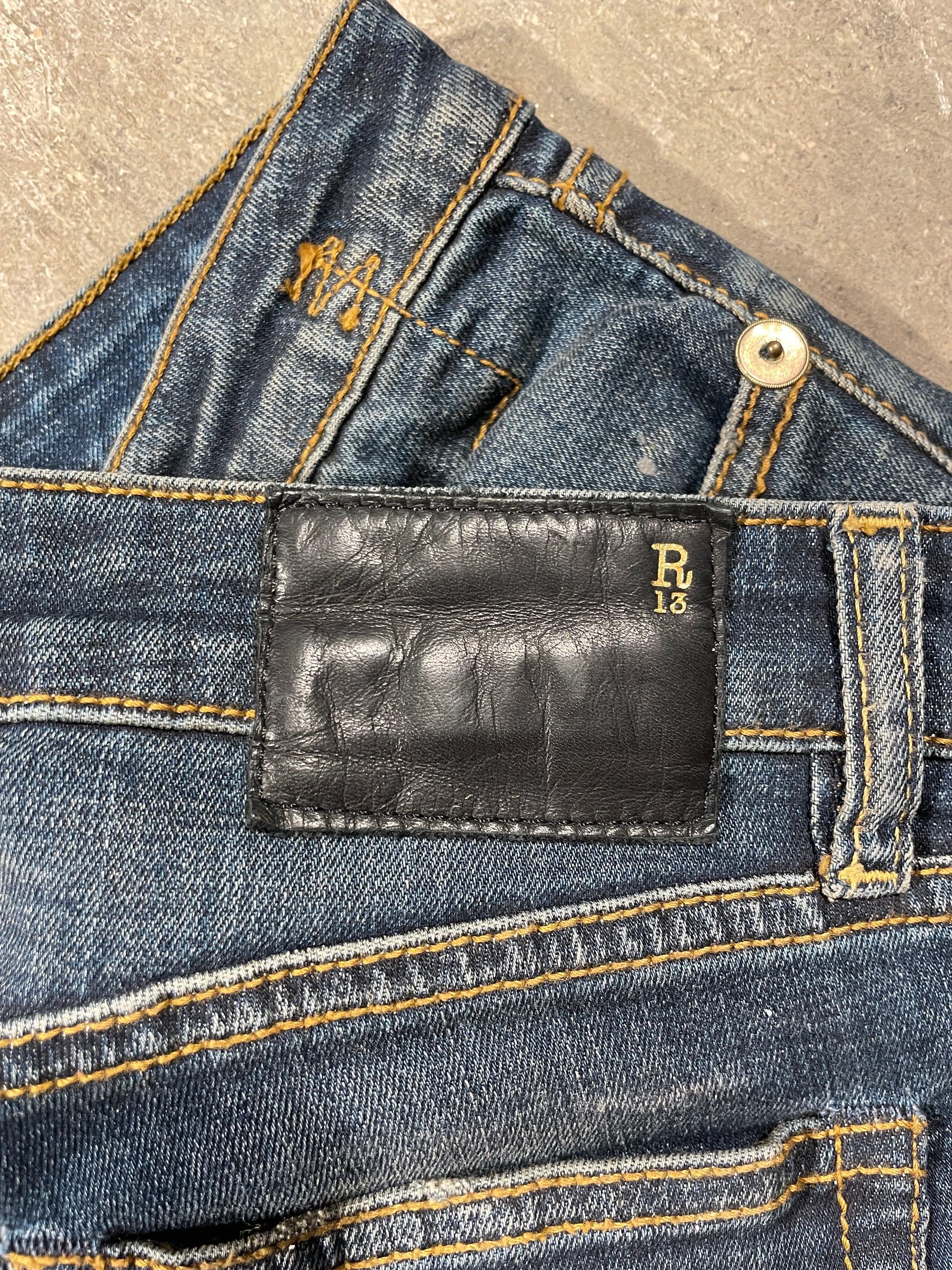 R13 R13 Kate Skinny Denim Jeans Size 27" / US 4 / IT 40 - 5 Thumbnail