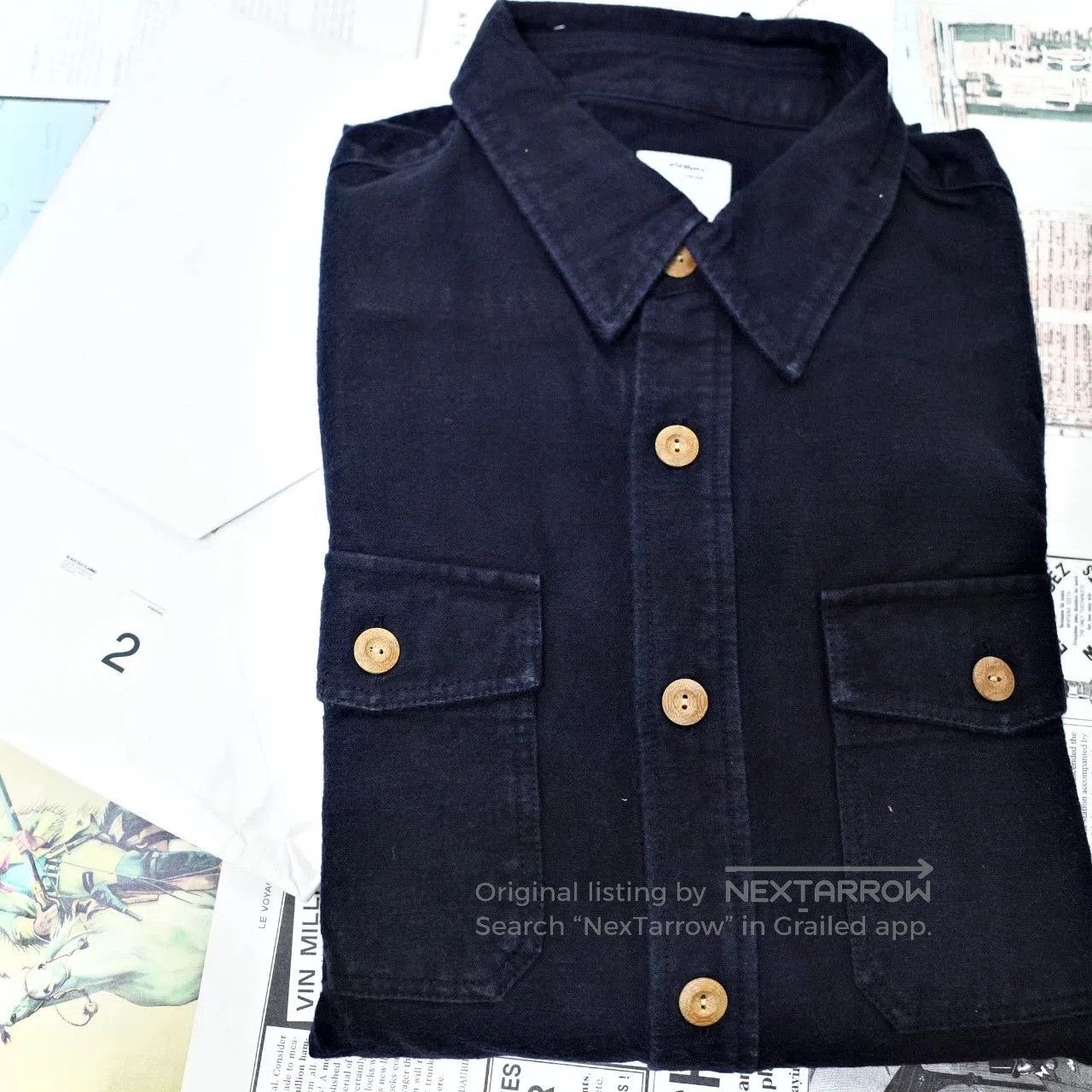 Visvim visvim 16ss Black Elk Flannel Shirt. Size US M / EU 48-50 / 2 - 3 Thumbnail