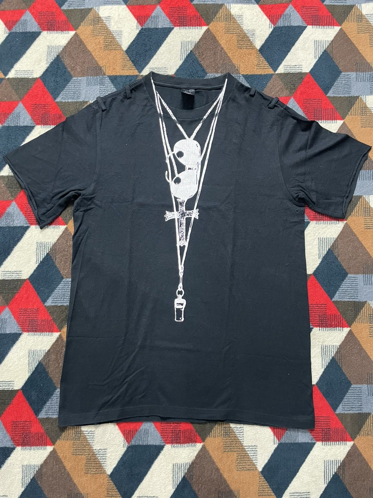 Number (N)ine Number Nine Necklace Chain Tee | Grailed
