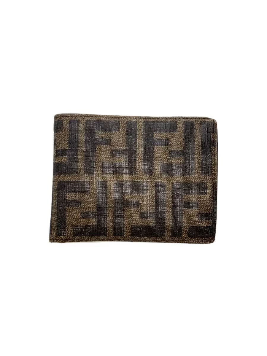 Fendi Fendi Bi-Fold Wallet Brown Size ONE SIZE - 1 Thumbnail