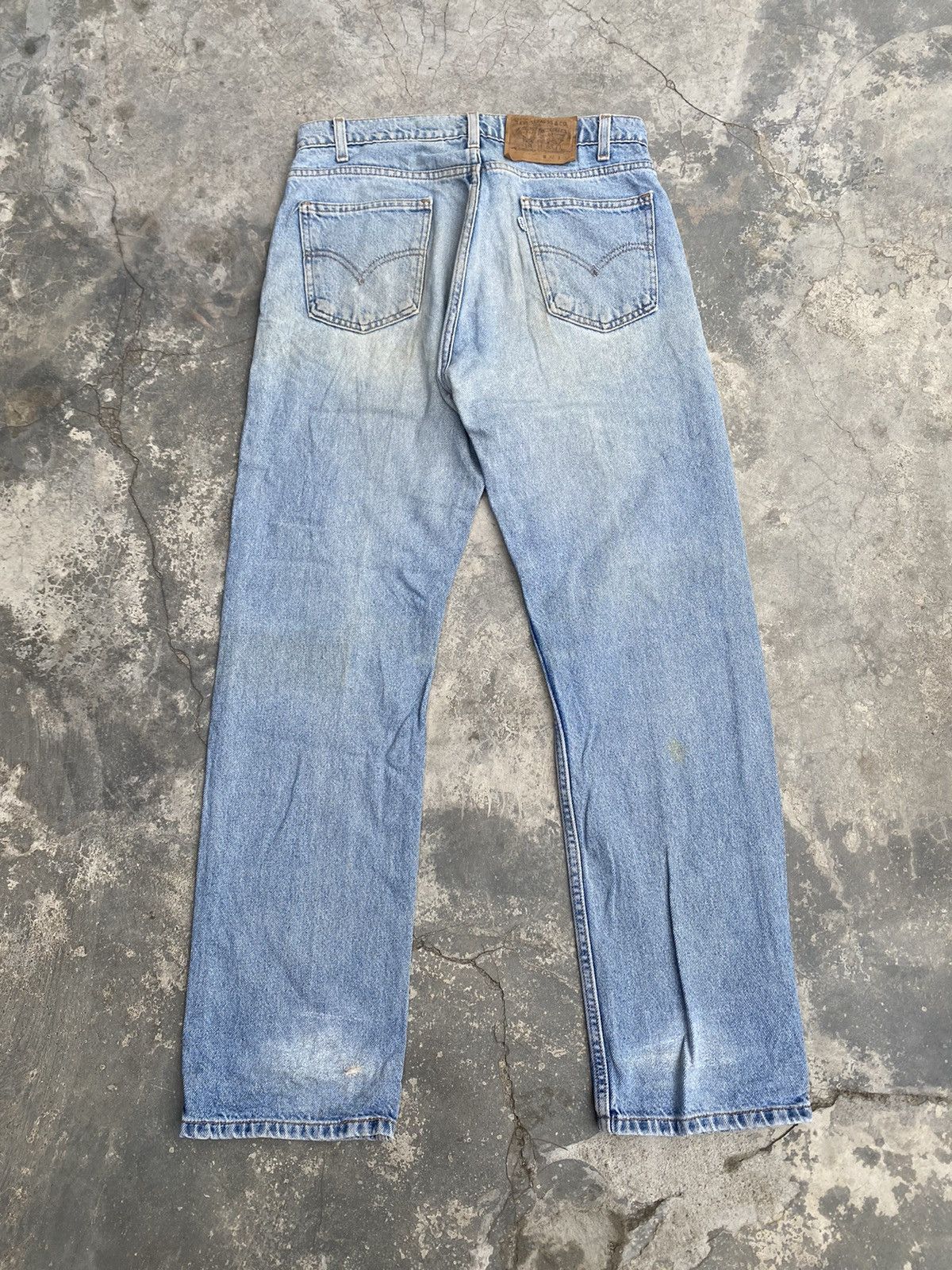 Levi's Vintage Clothing 97’ White Tab faded jeans LV004 Size US 32 / EU 48 - 3 Thumbnail