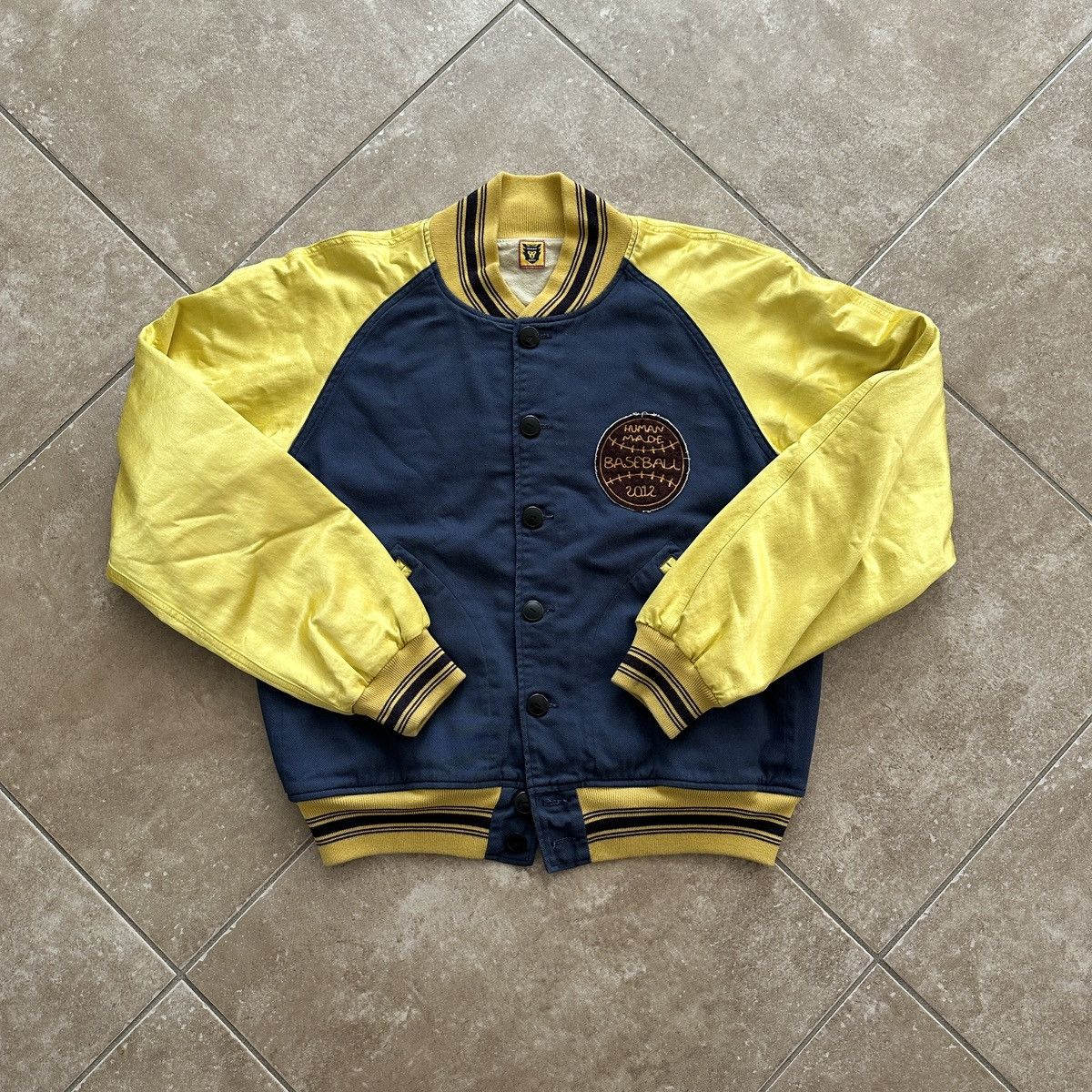 Human Made Human Made Letterman Jacket 2012 | Grailed