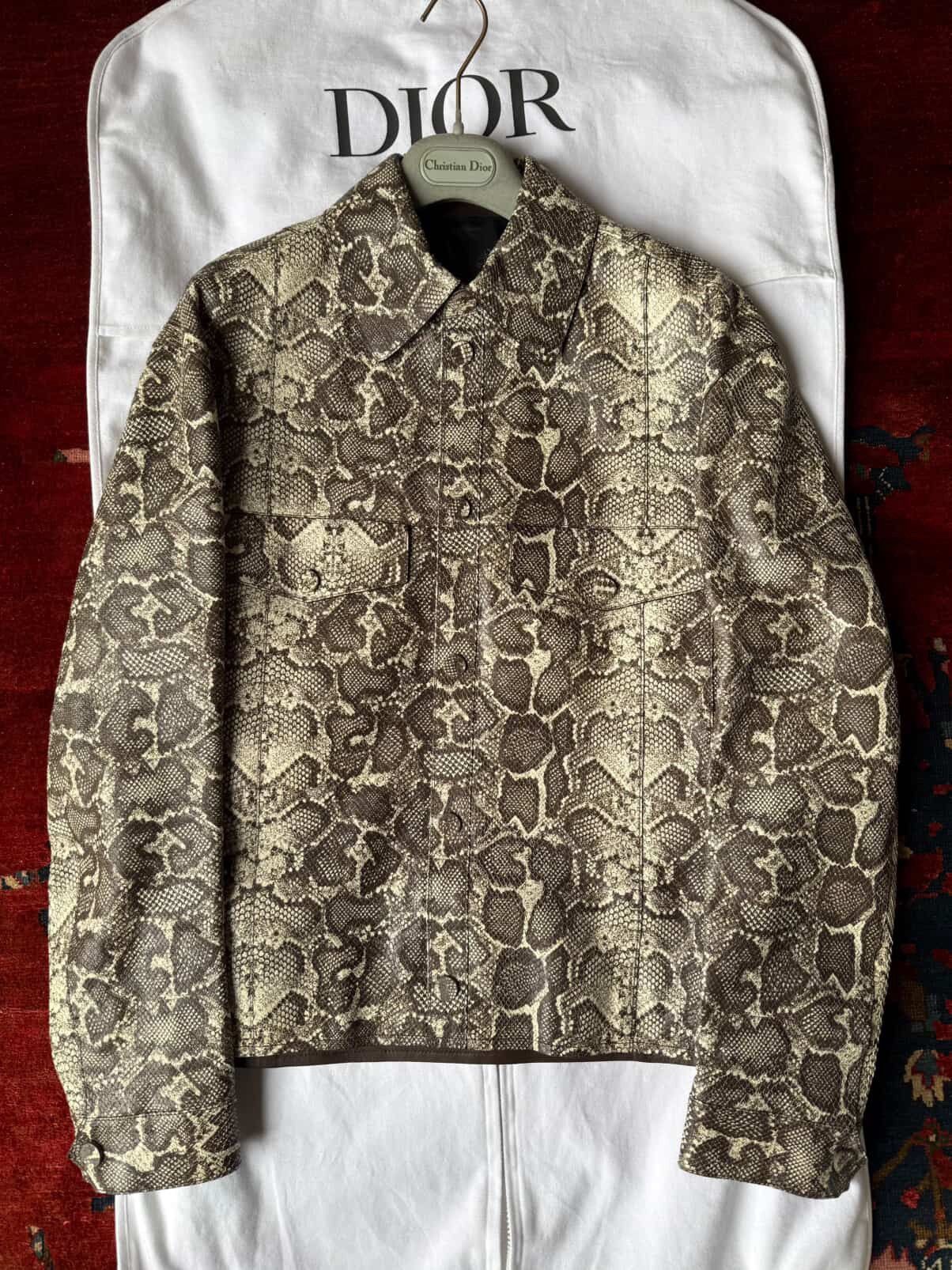 Dior × Travis Scott Dior × Cactus Jack Python Couture Original Sample Size US M / EU 48-50 / 2 - 12 Thumbnail