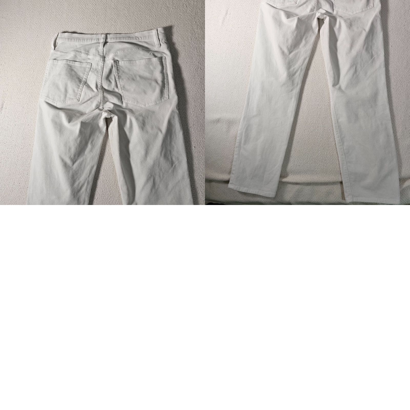 J.Crew J. Crew Vintage Slim Straight Leg Corduroy Pants White 30 Womens Jeans Size 30" / US 8 / IT 44 - 9 Thumbnail