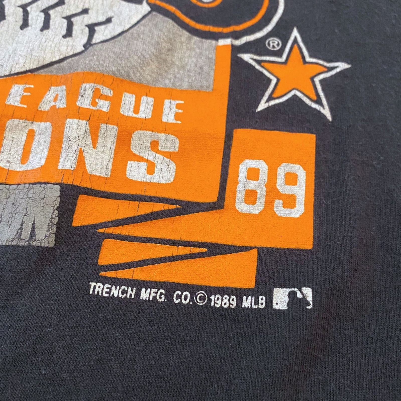 Hanes × MLB Vintage San Francisco Giants National League Champs T Shirt Size US L / EU 52-54 / 3 - 3 Thumbnail