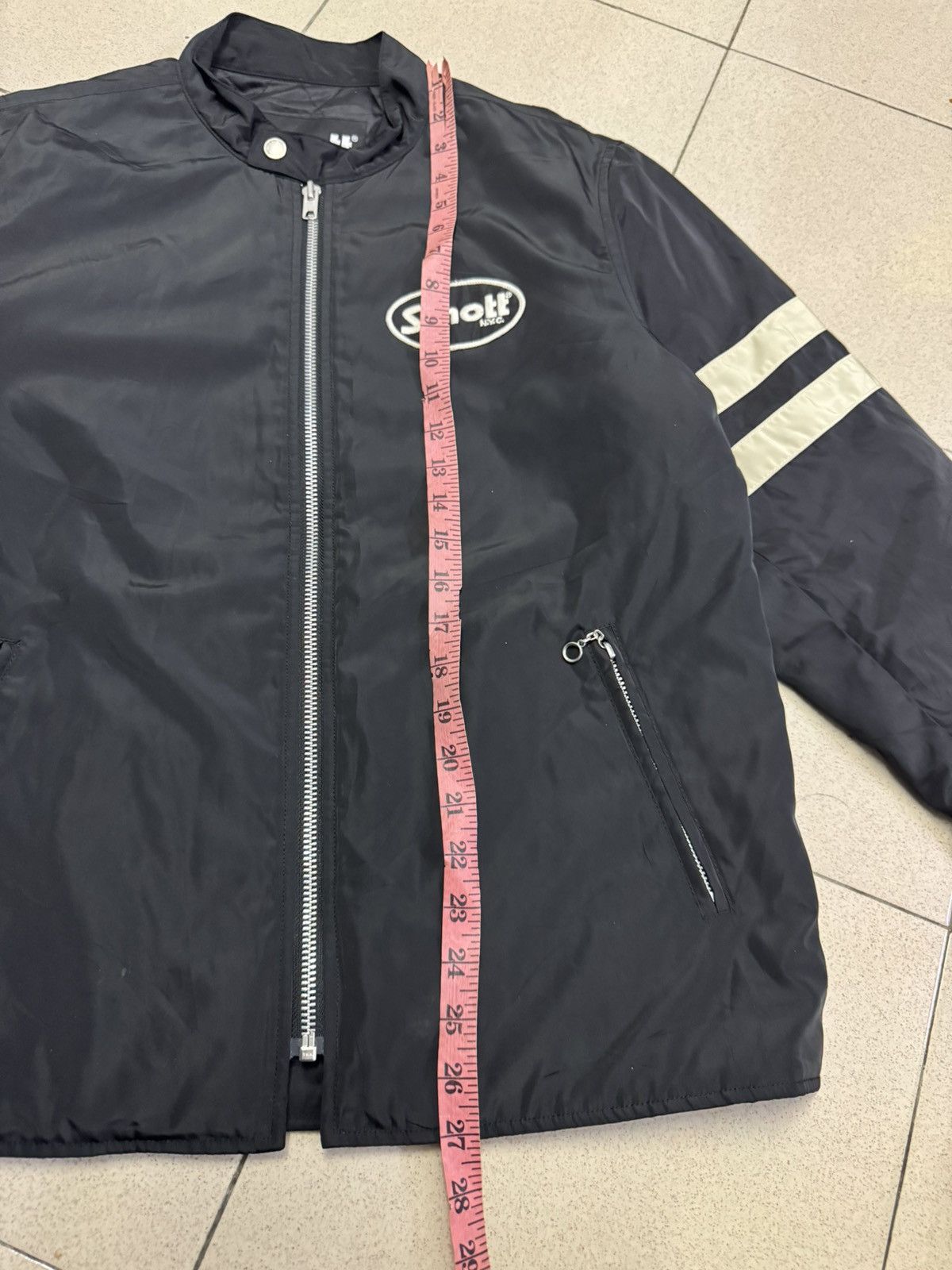 Schott SCHOTT NYC CAFE RACER BIKER JACKET Size US L / EU 52-54 / 3 - 5 Thumbnail