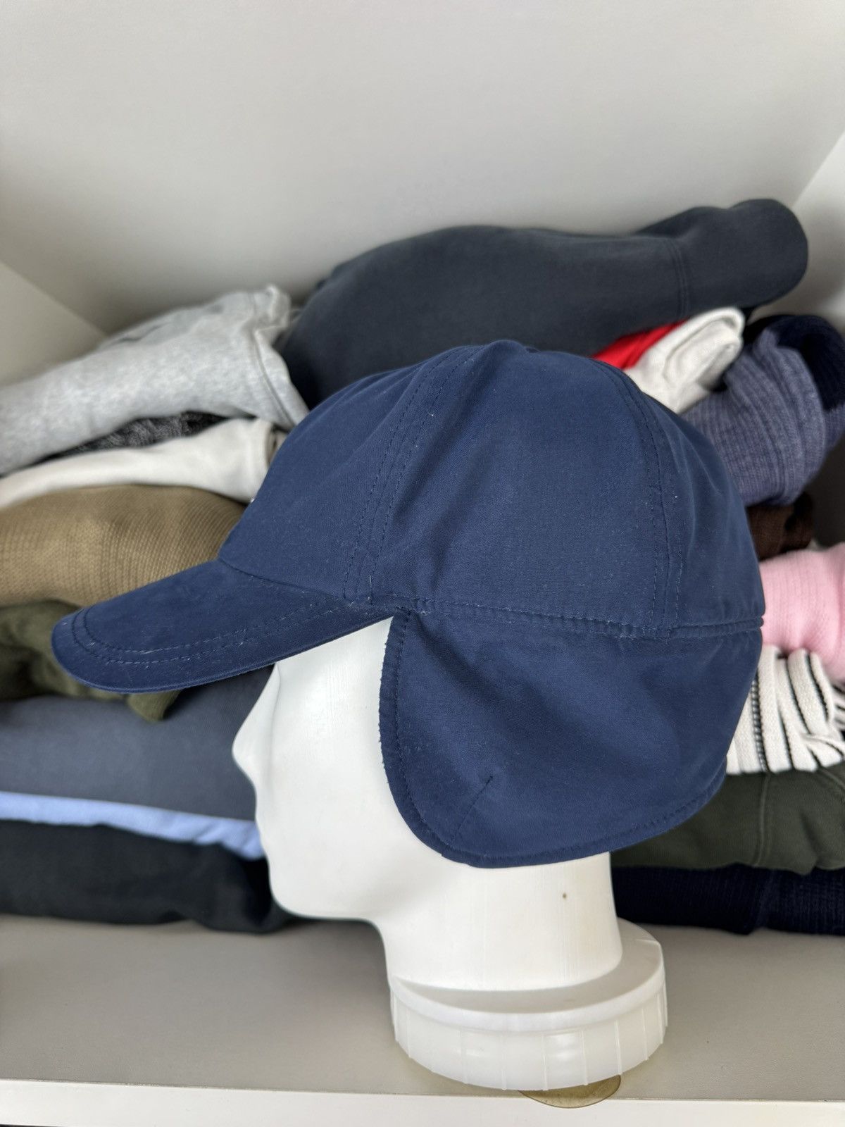 Nike Vintage Nike Cap with Ear Flaps Hat Size ONE SIZE - 4 Thumbnail