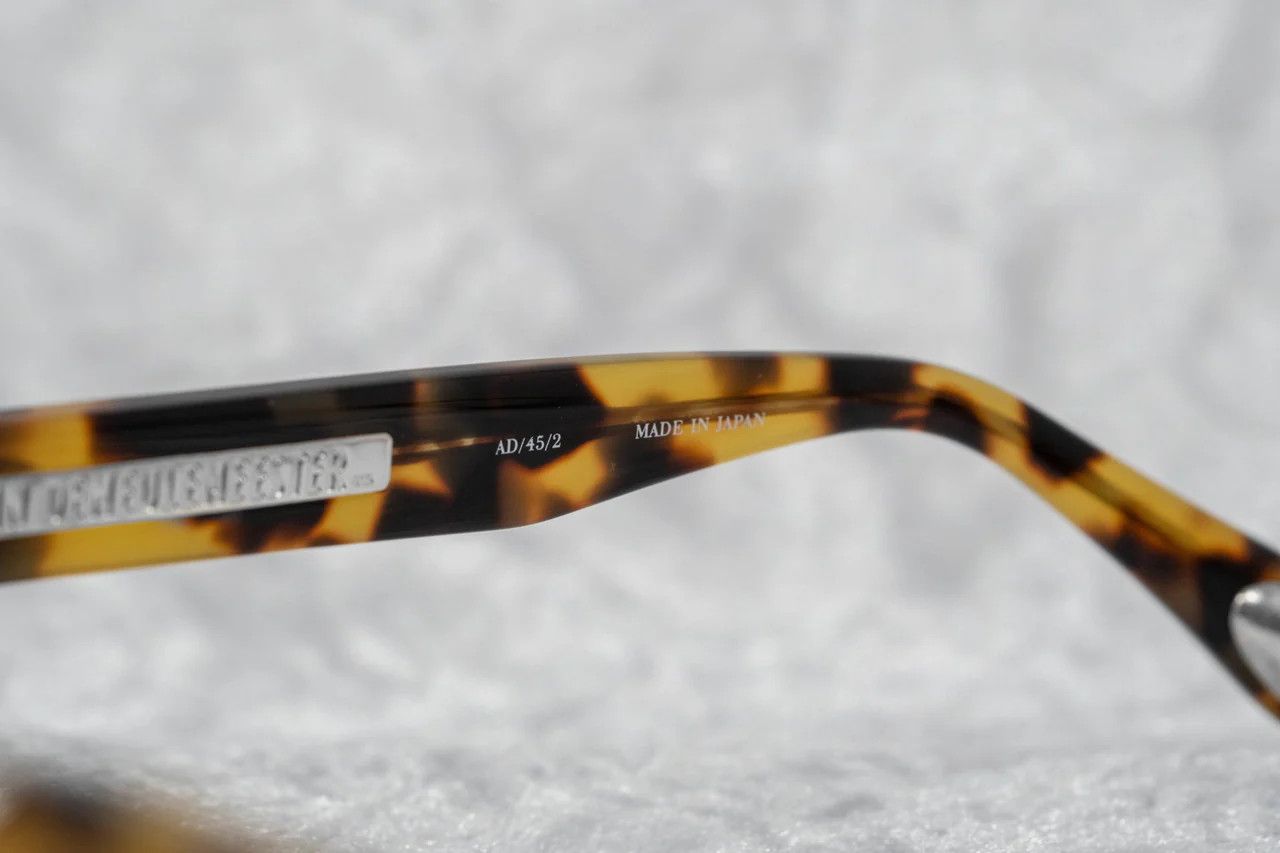 Ann Demeulemeester Ann Demeulemeester Sunglasses Round Tortoise Titanium Size ONE SIZE - 7 Thumbnail
