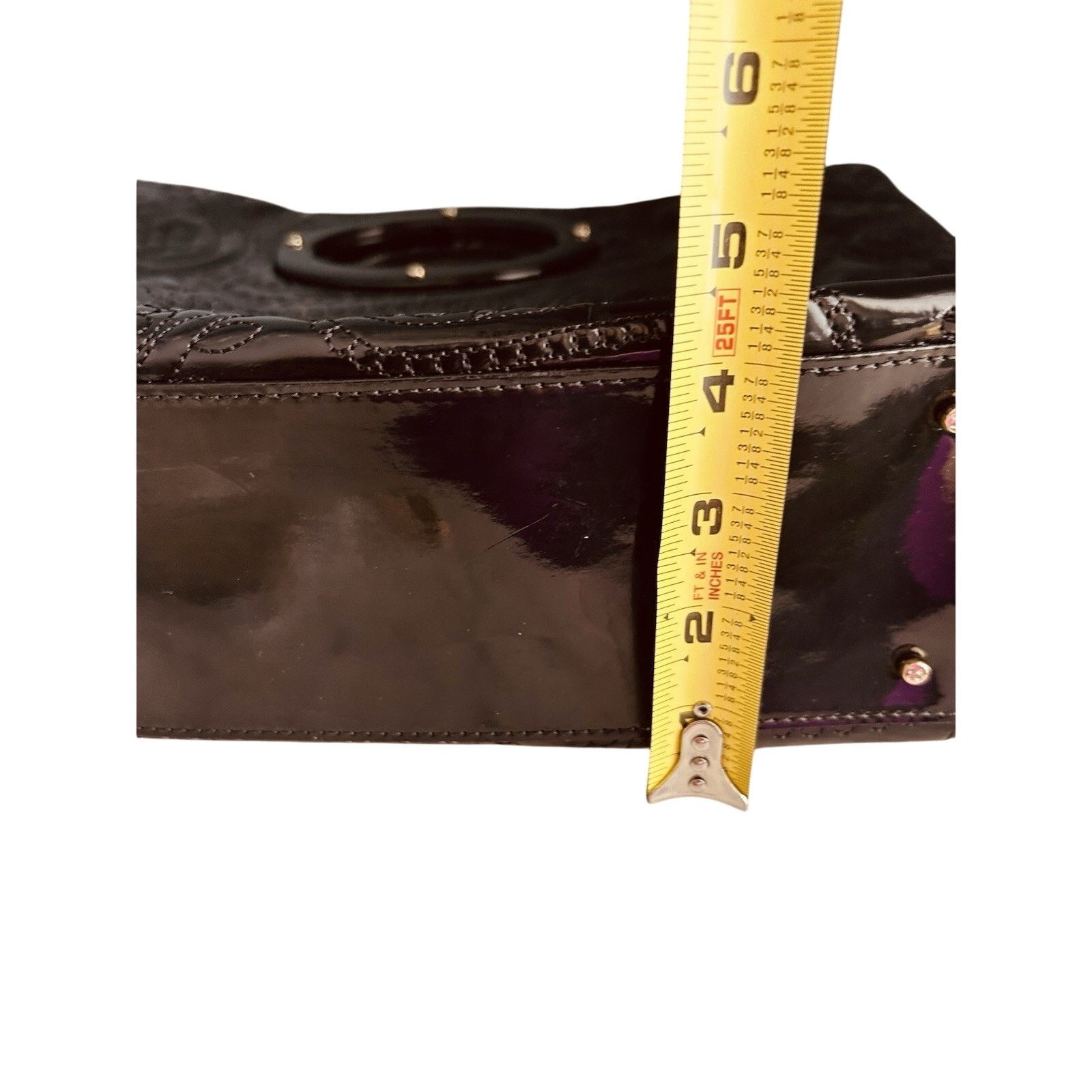 Kate Spade Kate Spade Black Patent Calabasas Kei Tote Large Clutch Size ONE SIZE - 16 Thumbnail