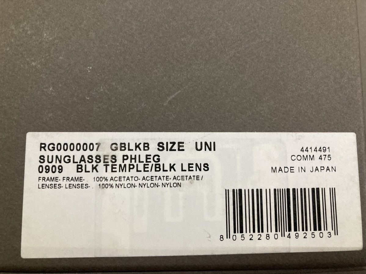 Rick Owens WORN ONCE / Rick Owens PHLEG Sunglasses Size ONE SIZE - 11 Thumbnail