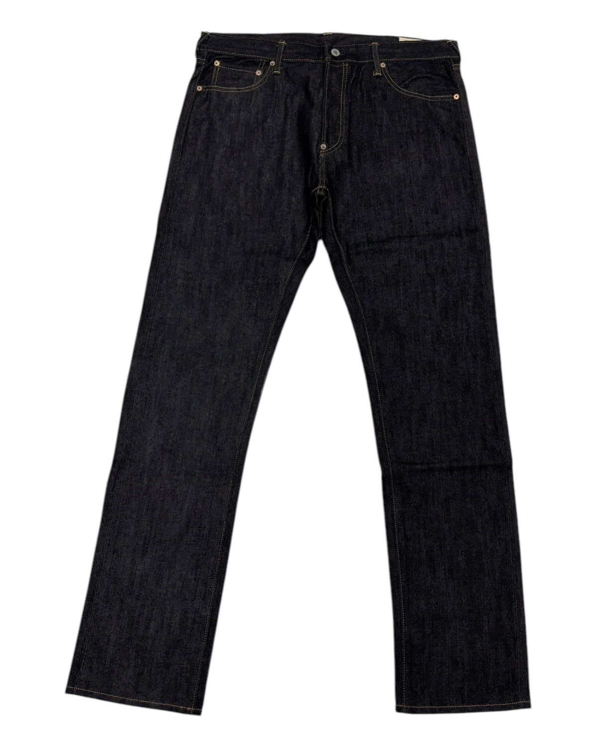 Japanese Brand Vintage Evisu Selvedge Japanese Brand Regular Fit Denim Jean Size US 36 / EU 52 - 6 Thumbnail