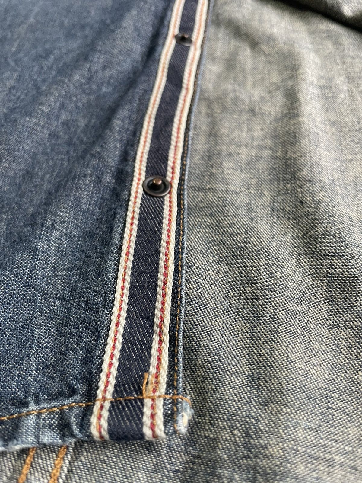 Japanese Brand Reign Italia Selvedge Western Shirt Size US L / EU 52-54 / 3 - 14 Thumbnail