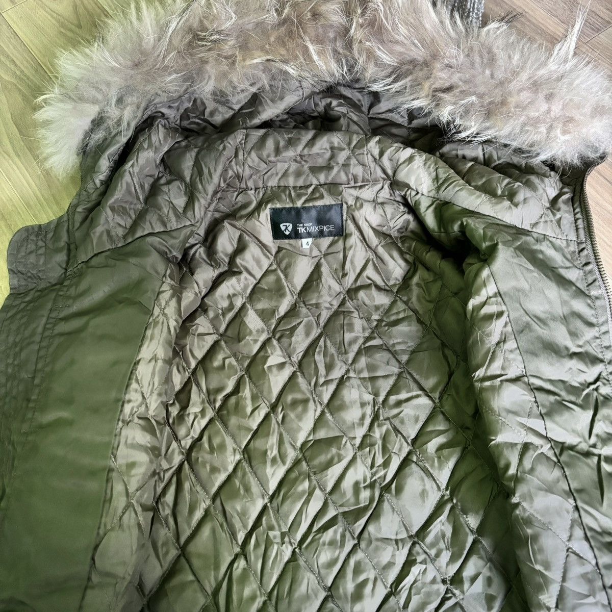 14th Addiction × If Six Was Nine × Le Grande Bleu (L.G.B.) TKMIXPICE Fur jacket LGB ifsixwasnine style Size US L / EU 52-54 / 3 - 9 Thumbnail