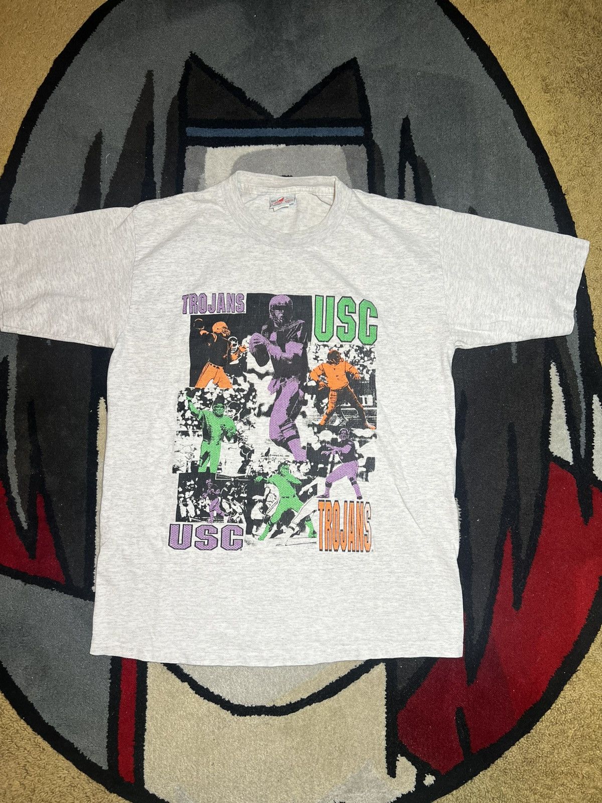 NCAA × Vintage vintage 1990 USC Trojans football ncaa tee shirt size large Size US L / EU 52-54 / 3 - 1 Thumbnail
