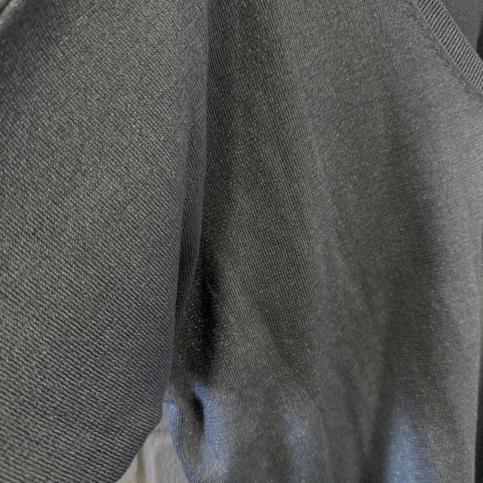 Designer Hobbs Women's Blue and Grey Jumper Size L / US 10 / IT 46 - 4 Thumbnail