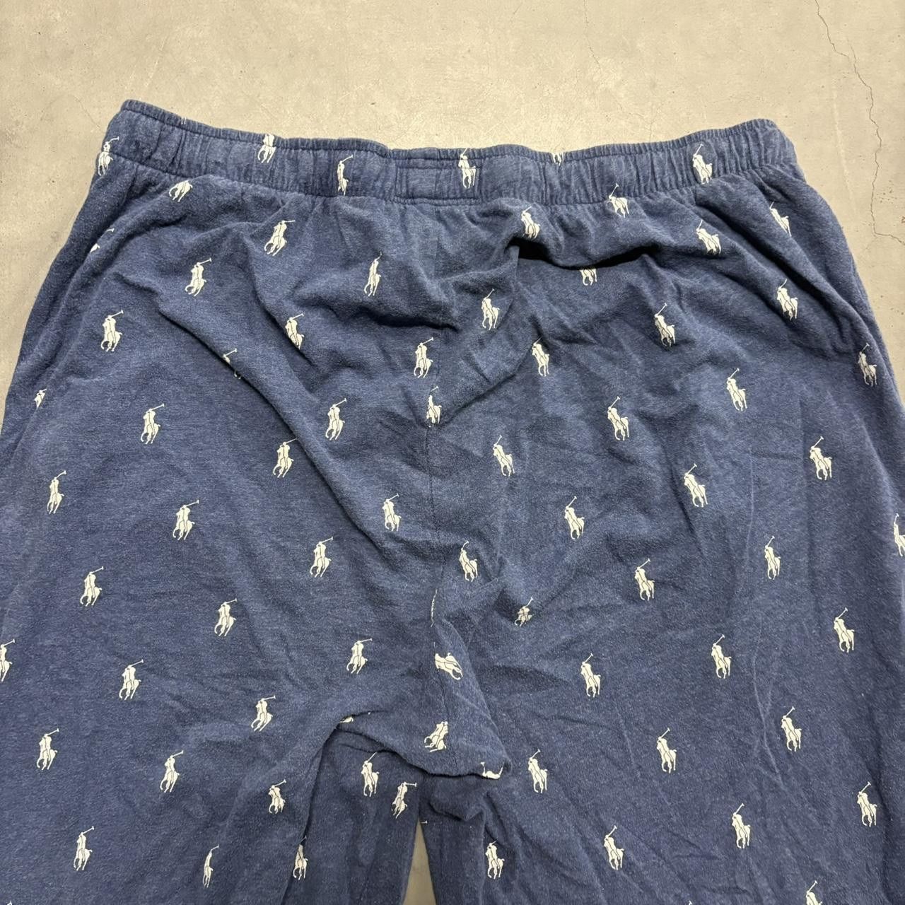 Polo Ralph Lauren Crazy Vintage Y2K/2000s Polo Ralph Lauren Sleepwear Loungewear Sweatpants Cuffed Pajama Pants! Size US 32 / EU 48 - 6 Thumbnail