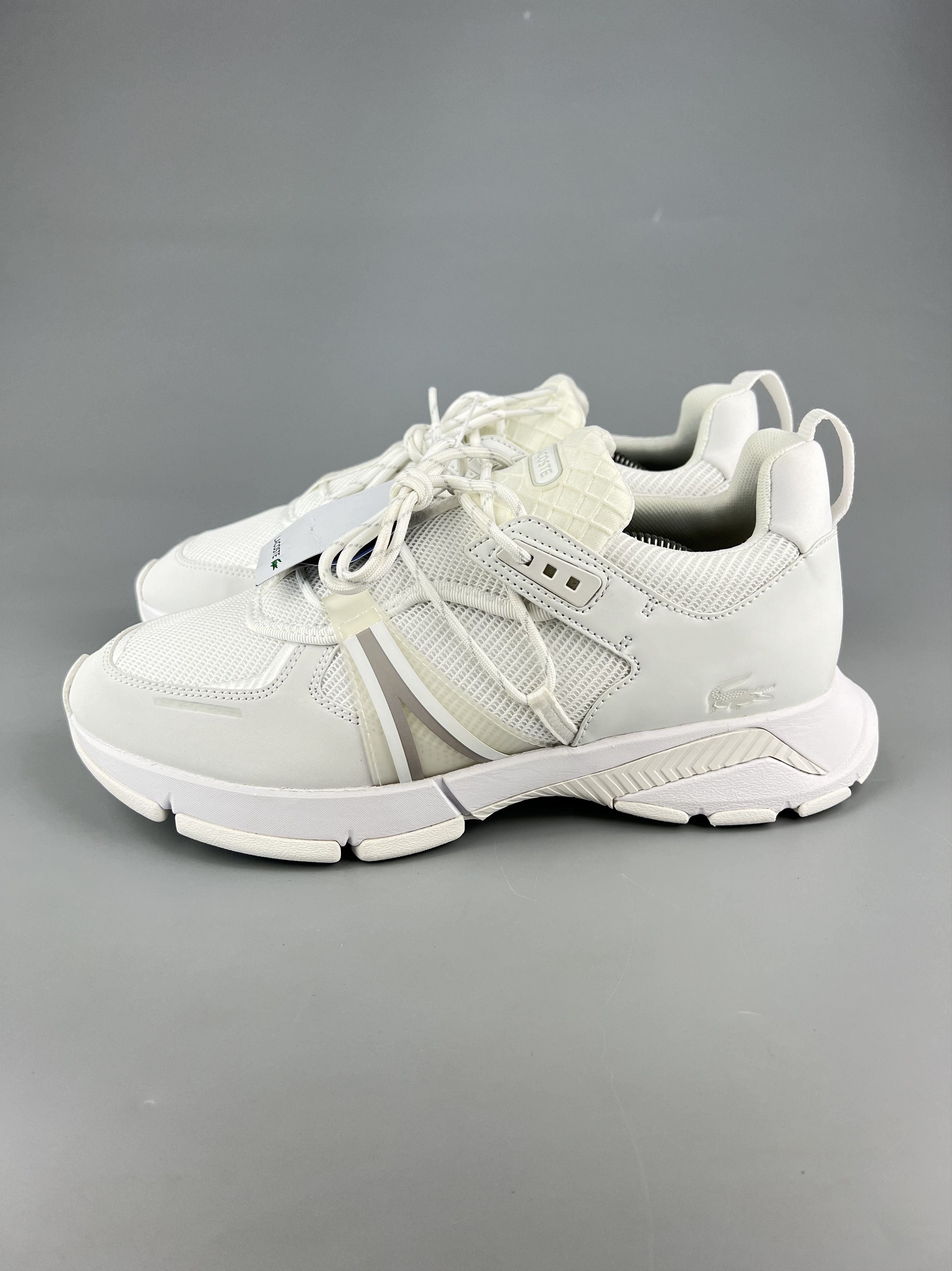 Lacoste Lacoste Men's White Sneakers Size US 10.5 Size US 10.5 / EU 43-44 - 2 Thumbnail