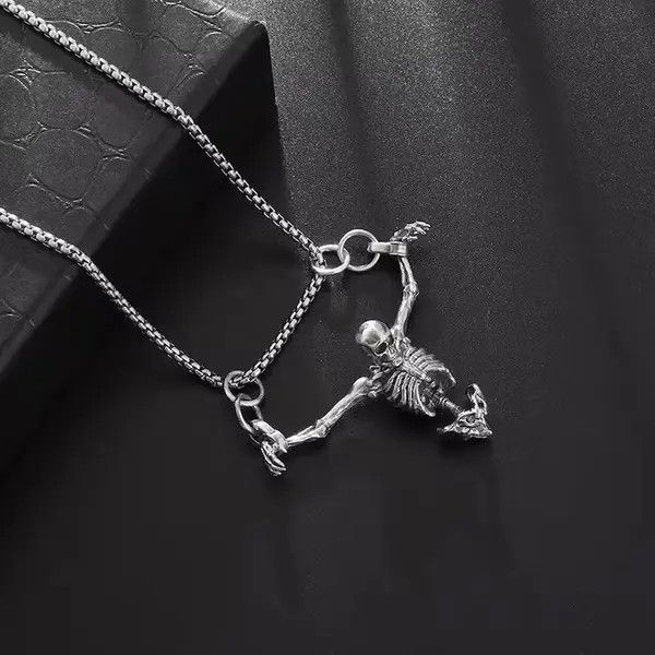 Other Skaleton Pendant Necklace Size ONE SIZE - 3 Thumbnail