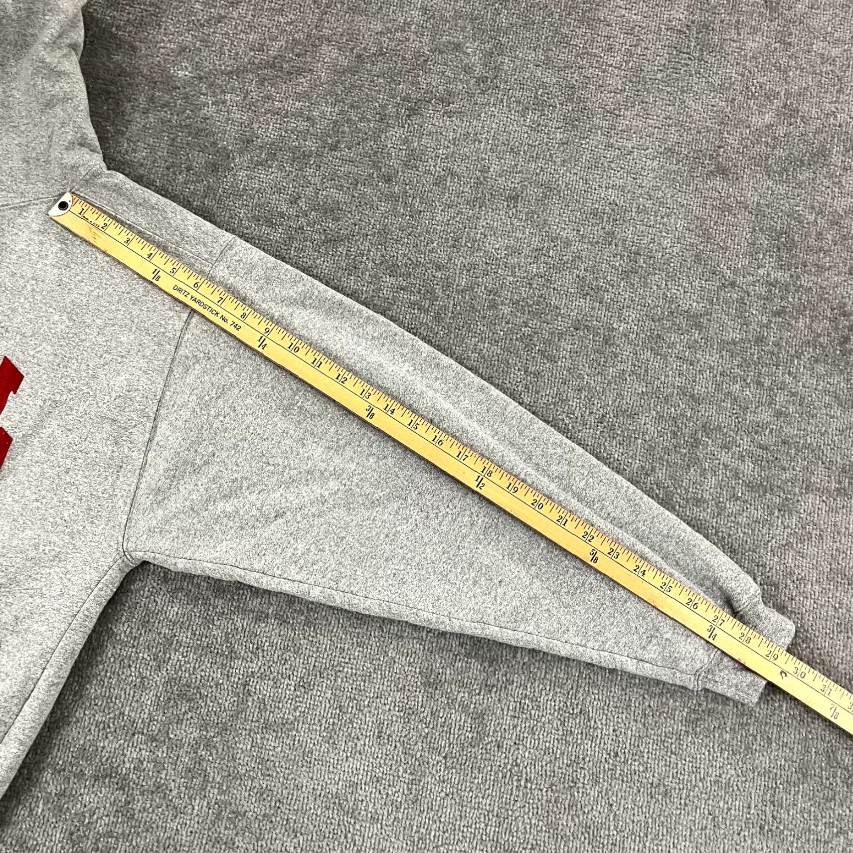 Vintage VINTAGE Cornell University Hoodie Mens Medium Gray Sweatshirt Pullover College Logo Logo Embroidered College Sports U.S. Size US M / EU 48-50 / 2 - 7 Thumbnail