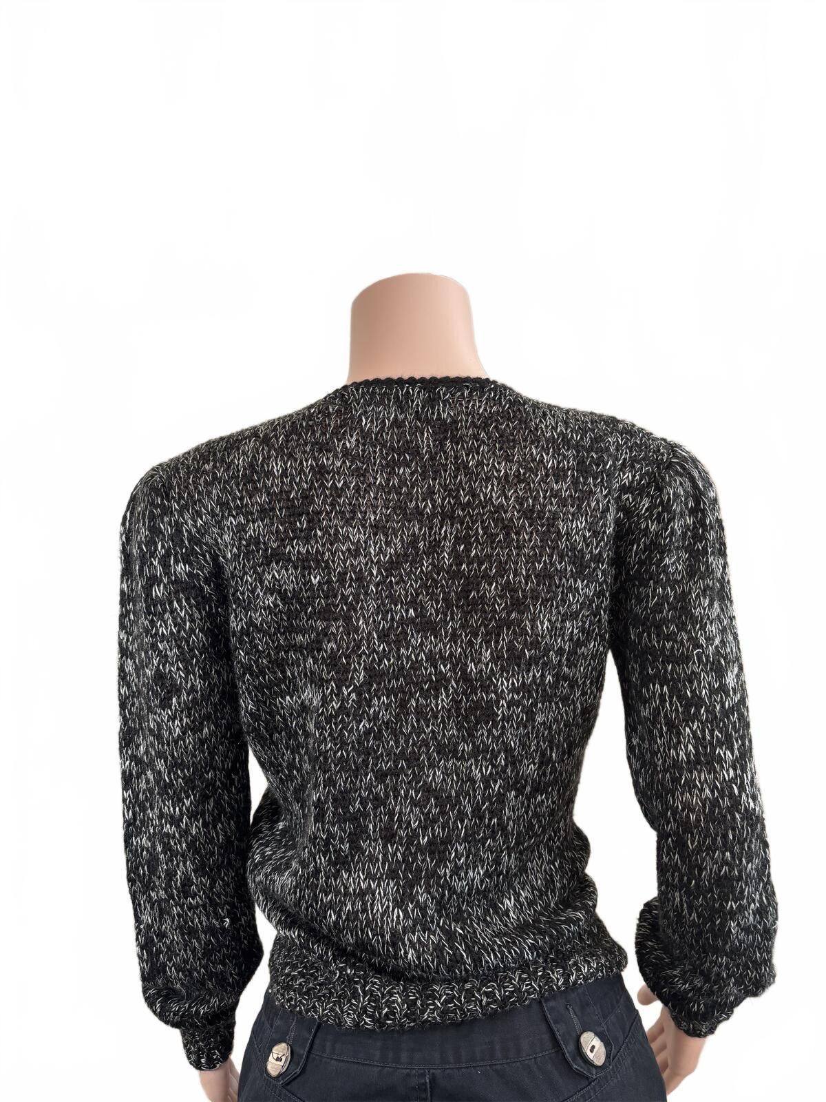 Other Bilboa Knit Sweater with Deep V-Neck Boho Angora Small Size S / US 4 / IT 40 - 6 Thumbnail