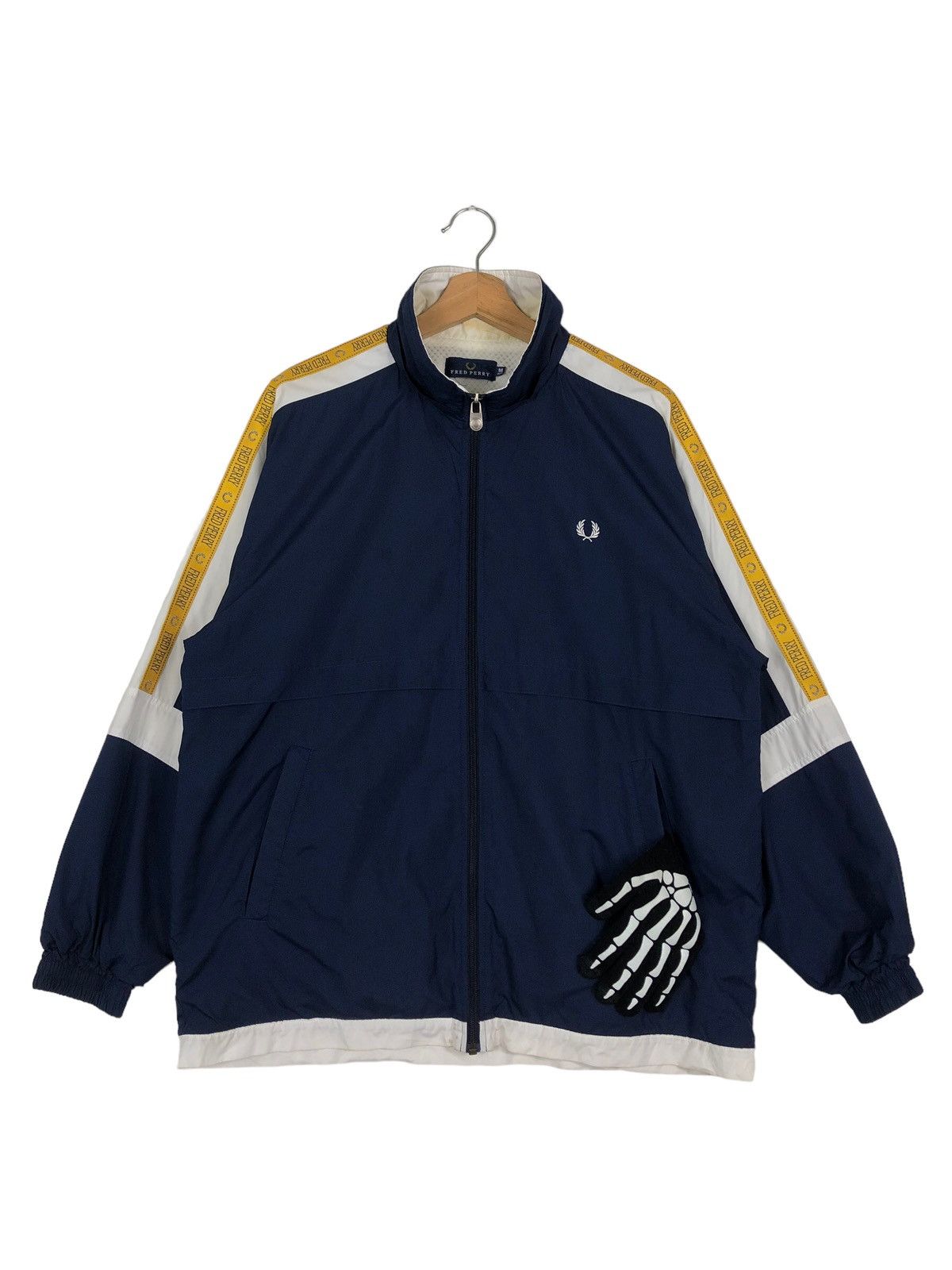 Fred Perry 🔥90’s Vintage Fred Perry Striped Jacket Inspire Raff Simons Size US M / EU 48-50 / 2 - 1 Thumbnail