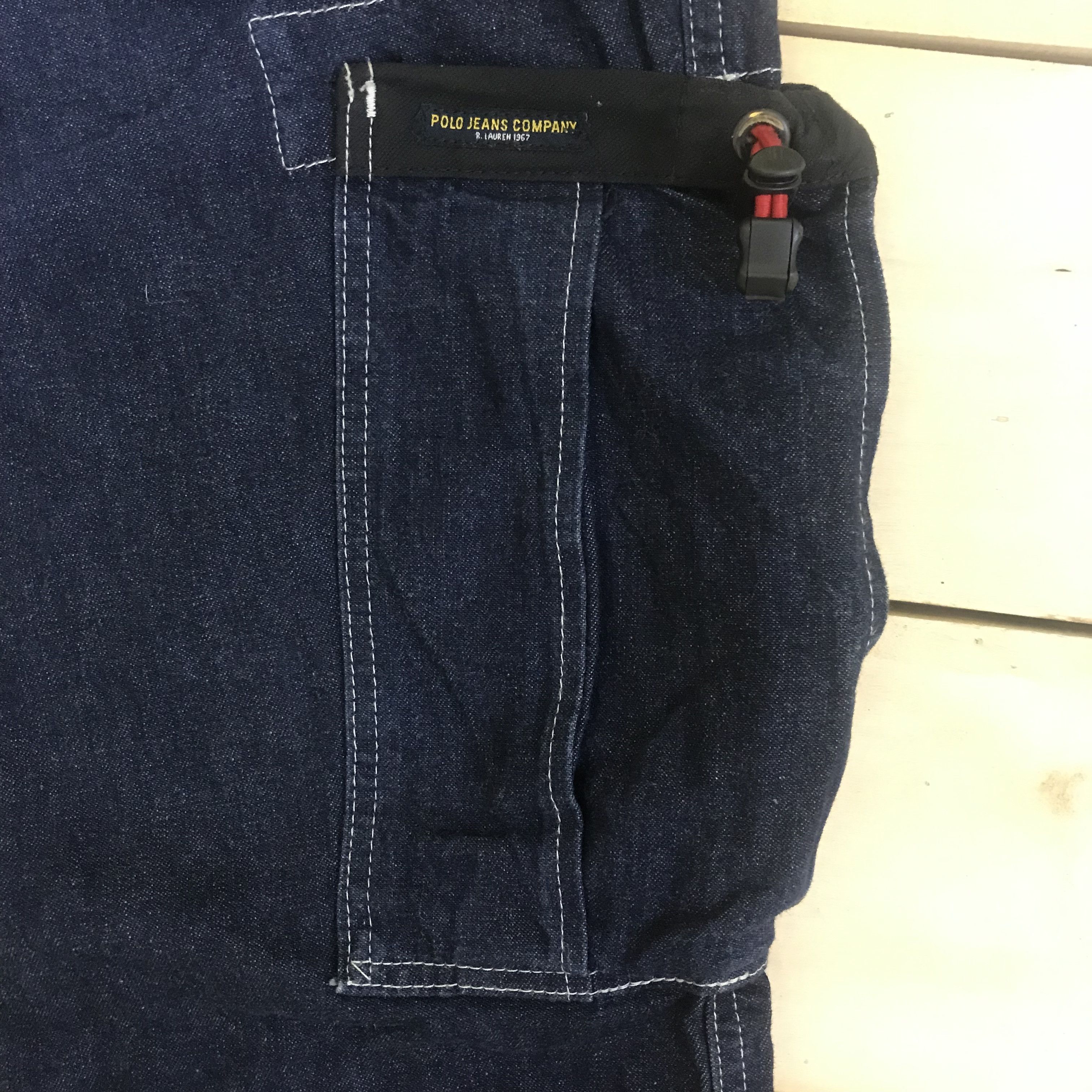 Polo Ralph Lauren X270 RL POLO JEANS RALPH LAUREN TACTICAL CARGO DENIM PANTS Size US 36 / EU 52 - 7 Thumbnail
