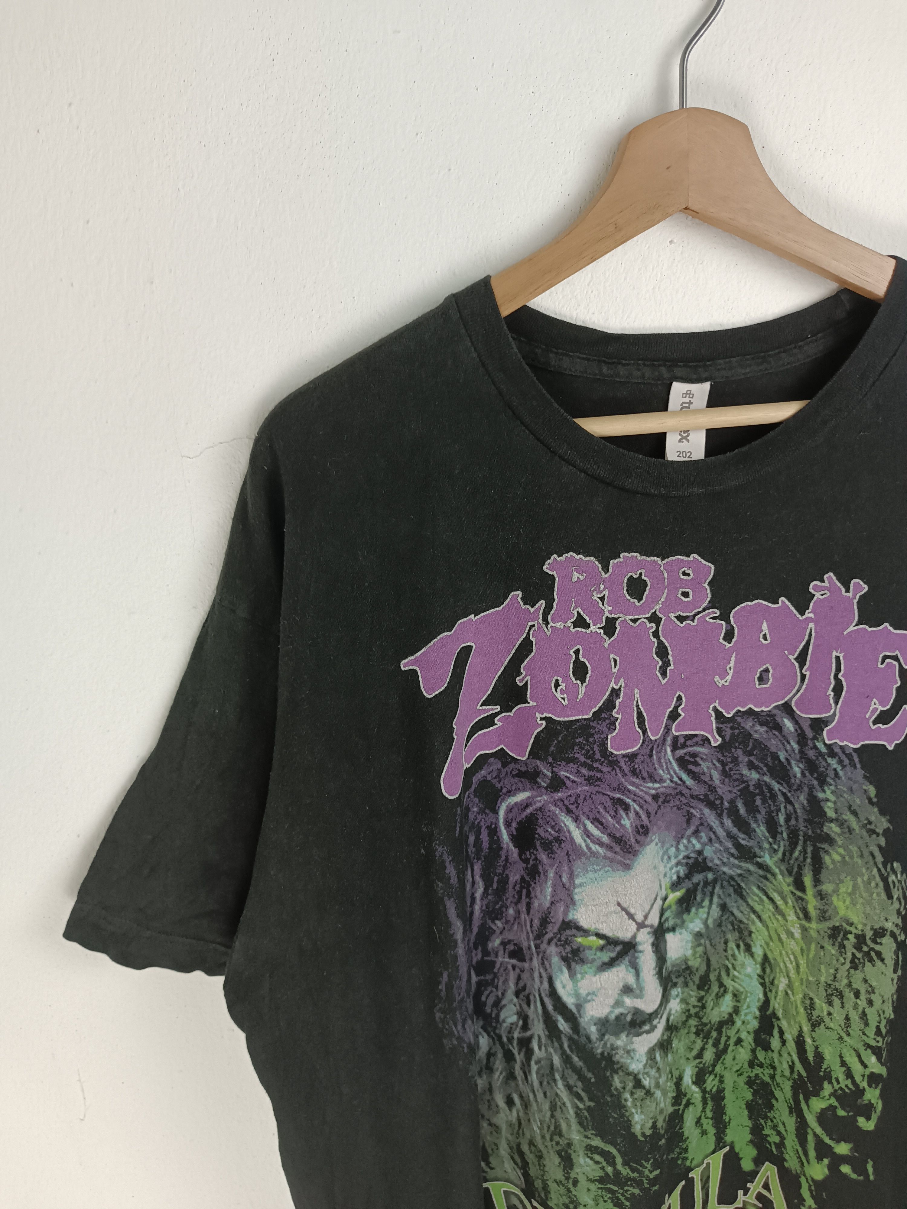 Band Tees VINTAGE ROB ZOMBIE "DRAGULA" TEE (alice cooper ozzy iggy pop Size US XL / EU 56 / 4 - 6 Thumbnail