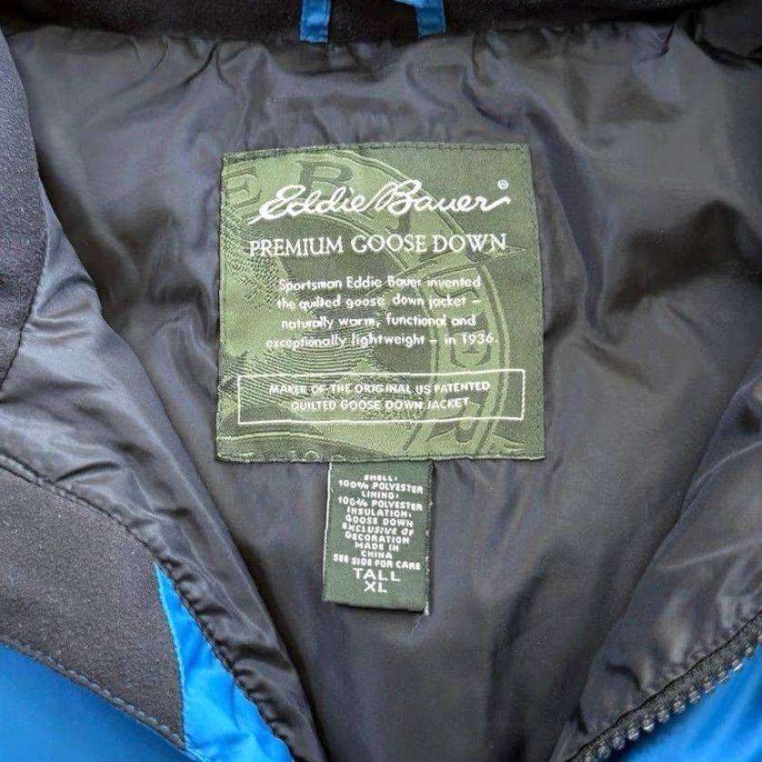 Eddie Bauer **Eddie Bauer Men's XL Blue Premium Goose Down Puffer Vest** User: **Eddie Bauer Men's Premium Goose Down Puffer Vest XL Blue** Size US XL / EU 56 / 4 - 2 Thumbnail