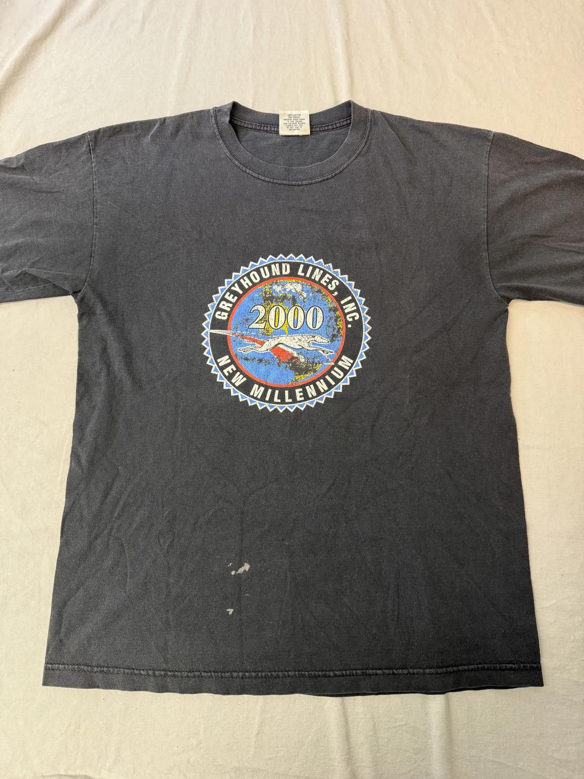 Designer VTG Greyhound Lines Buse T-shirt 2000 New Millennium- L Size US L / EU 52-54 / 3 - 1 Thumbnail