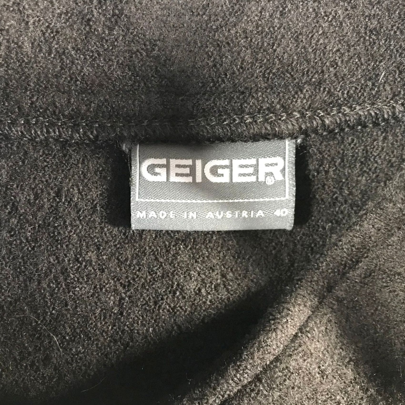 Vintage Geiger Austria Brown Boiled Wool Tyrolean Coat 40 Womens Size S / US 4 / IT 40 - 4 Thumbnail