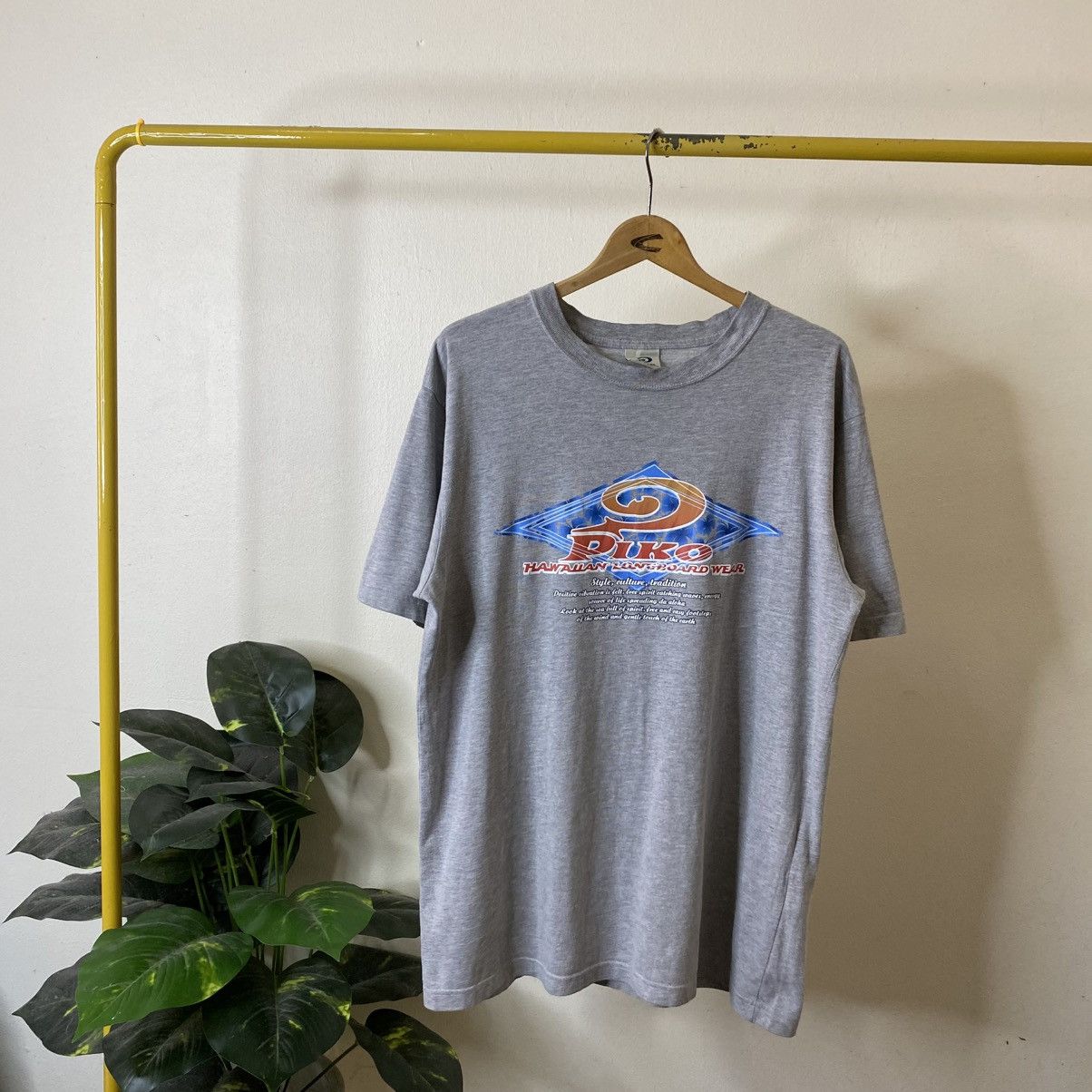 Vintage Y2K Piko Surf Big Logo Graphic T Shirt Size US L / EU 52-54 / 3 - 1 Thumbnail