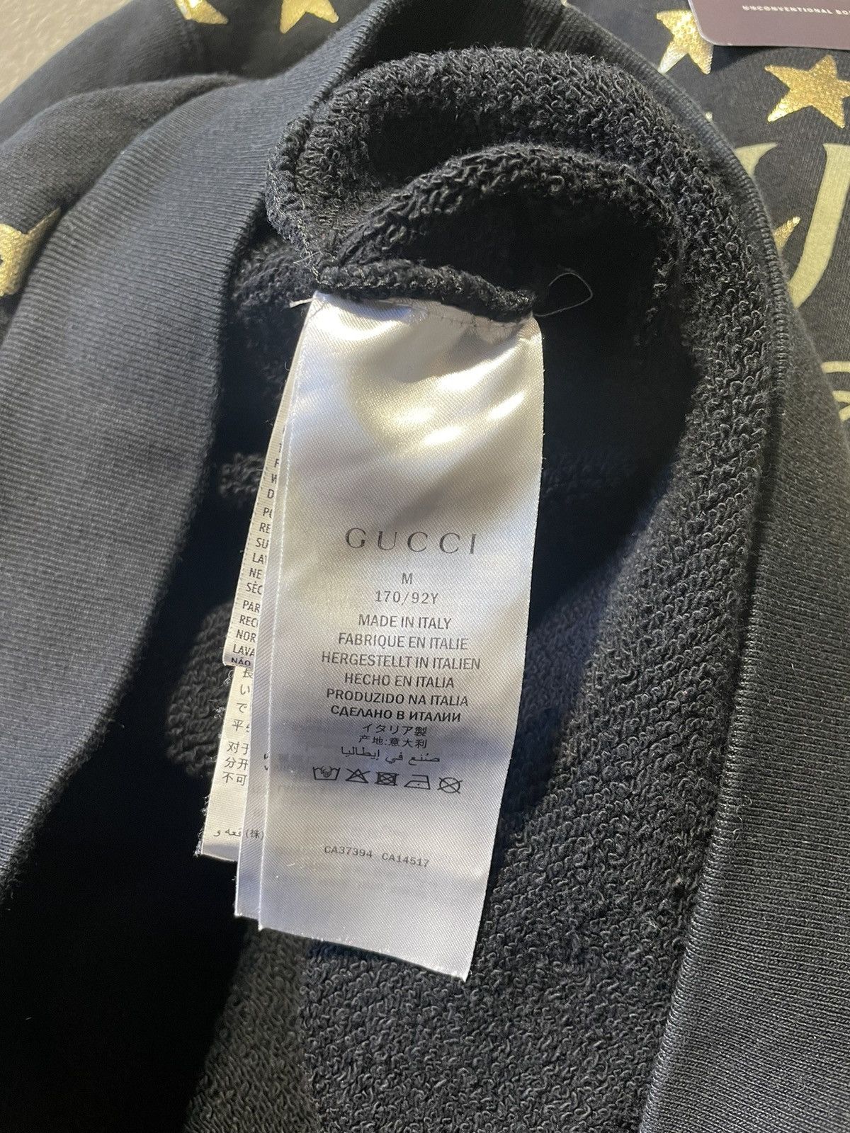Gucci Gucci star print cotton crewneck sweatshirt, M. Size US M / EU 48-50 / 2 - 6 Thumbnail