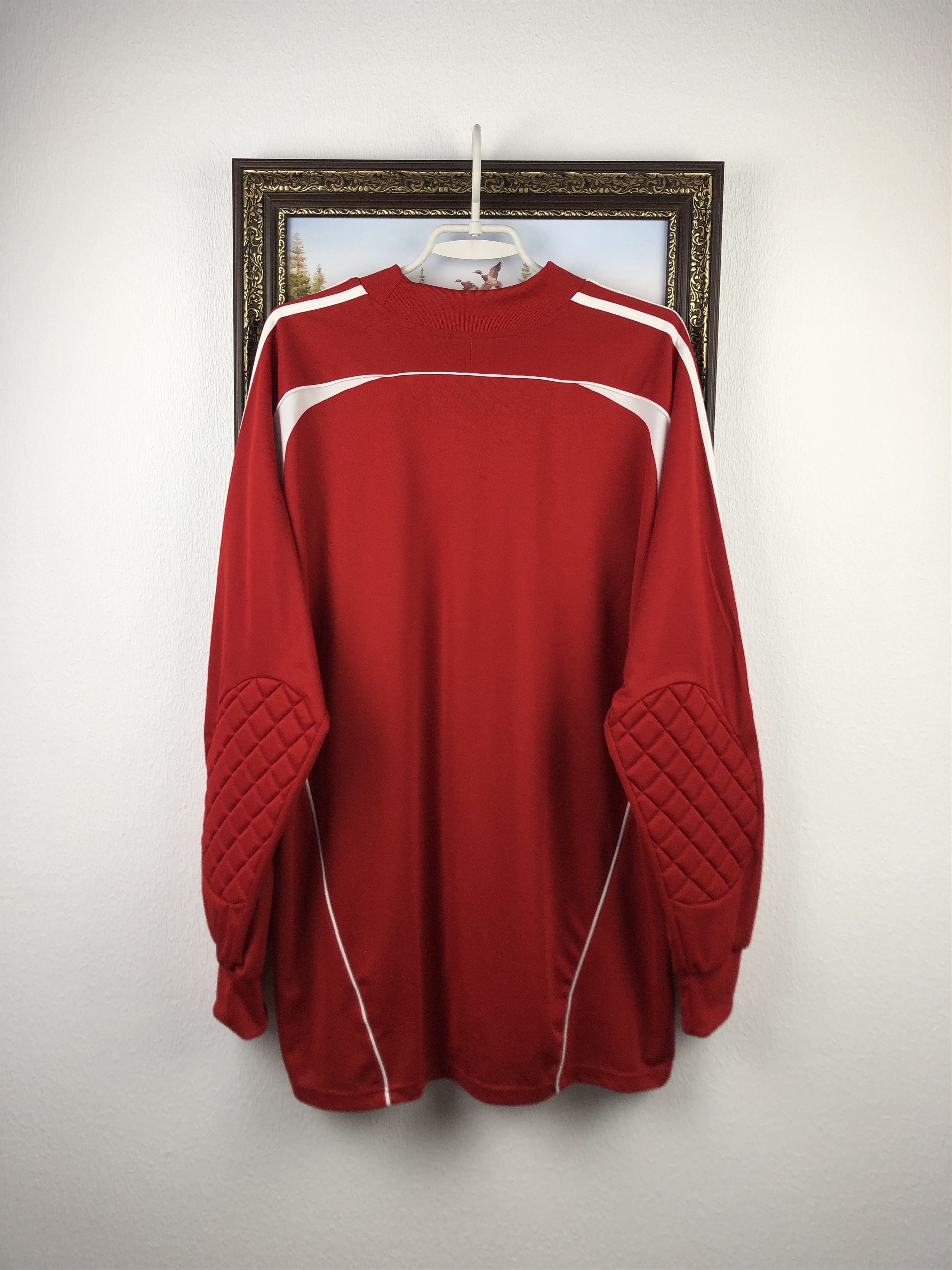 Adidas Vintage Football Goalkeeper Template Shirt Jersey Rare Size US XL / EU 56 / 4 - 14 Thumbnail