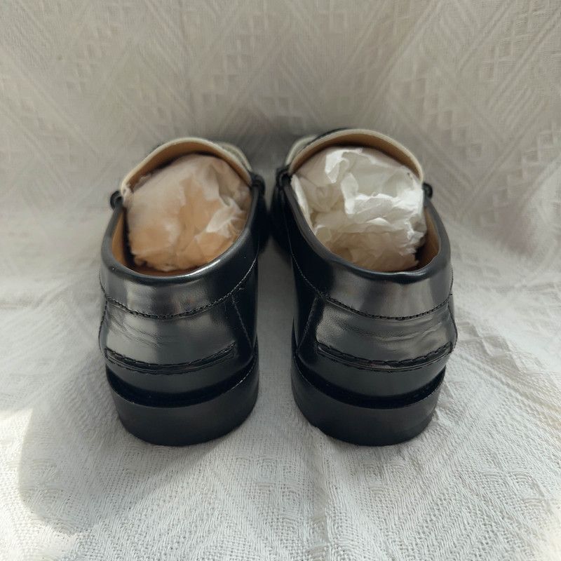 Gucci Gucci Stylish Black Leather Loafers for Men - Size US 7.5 / EU 40-41 - 3 Thumbnail