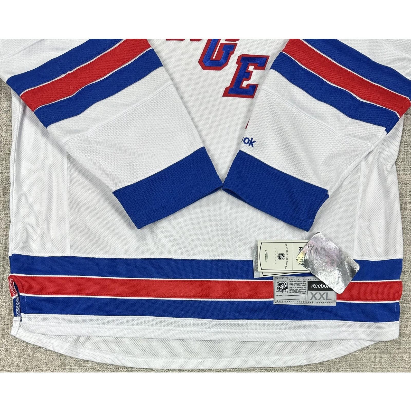 Reebok New York Rangers Jersey 2XL White NHL Premier Reebok New Size US XXL / EU 58 / 5 - 5 Thumbnail