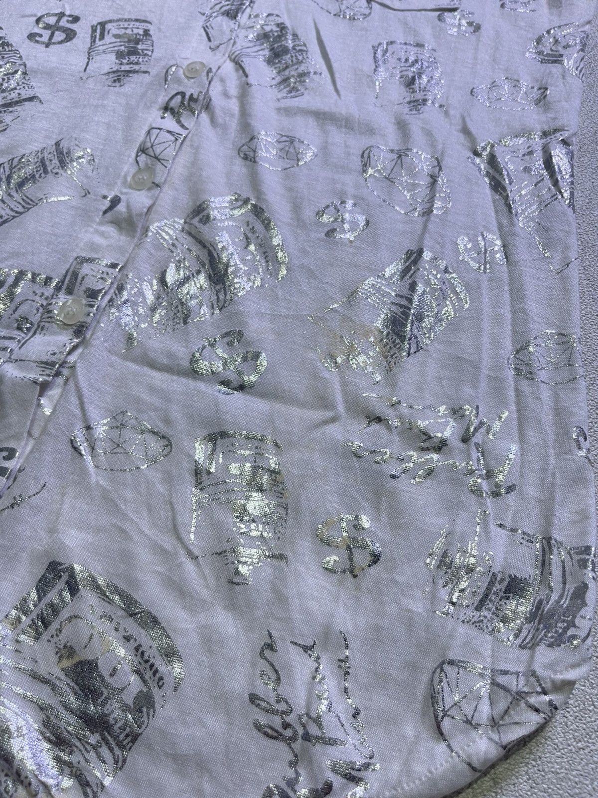 Japanese Brand Y2K short sleeve tshirt women's glossi motif Size M / US 6-8 / IT 42-44 - 3 Thumbnail